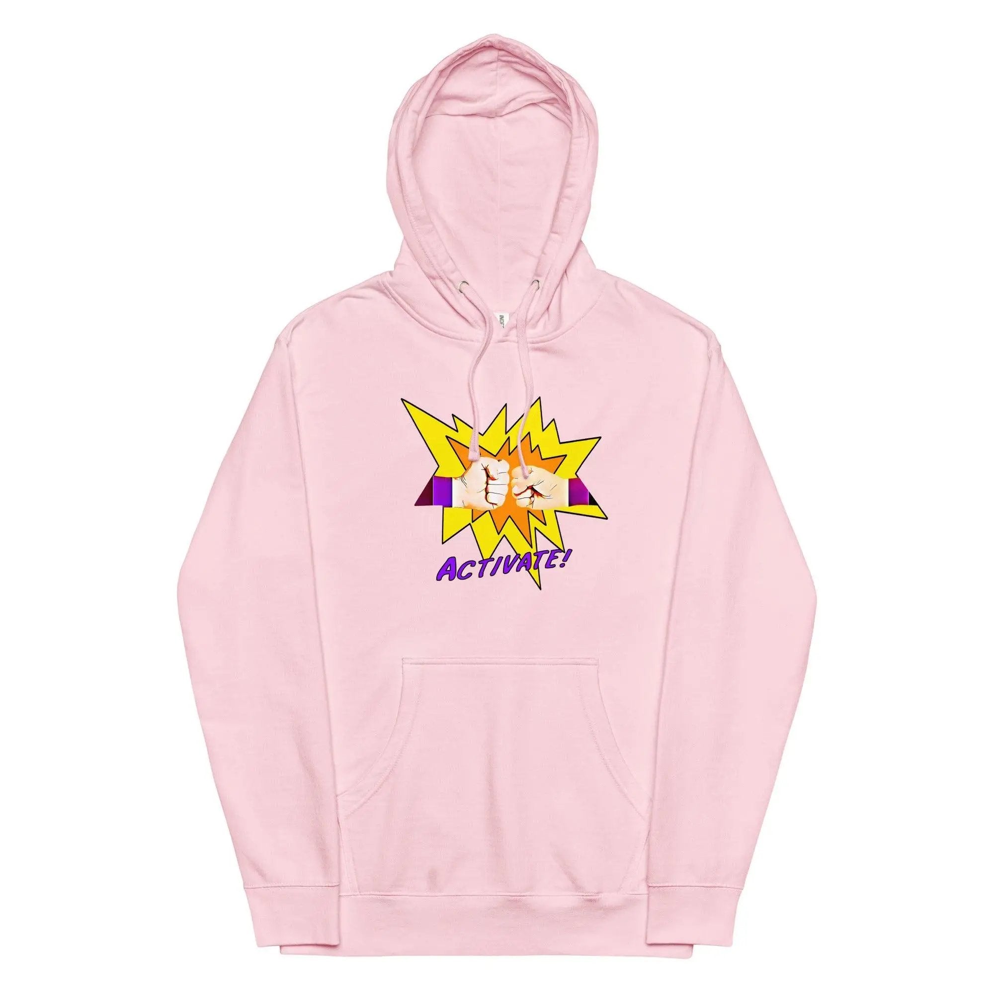 Activate! Unisex midweight hoodie