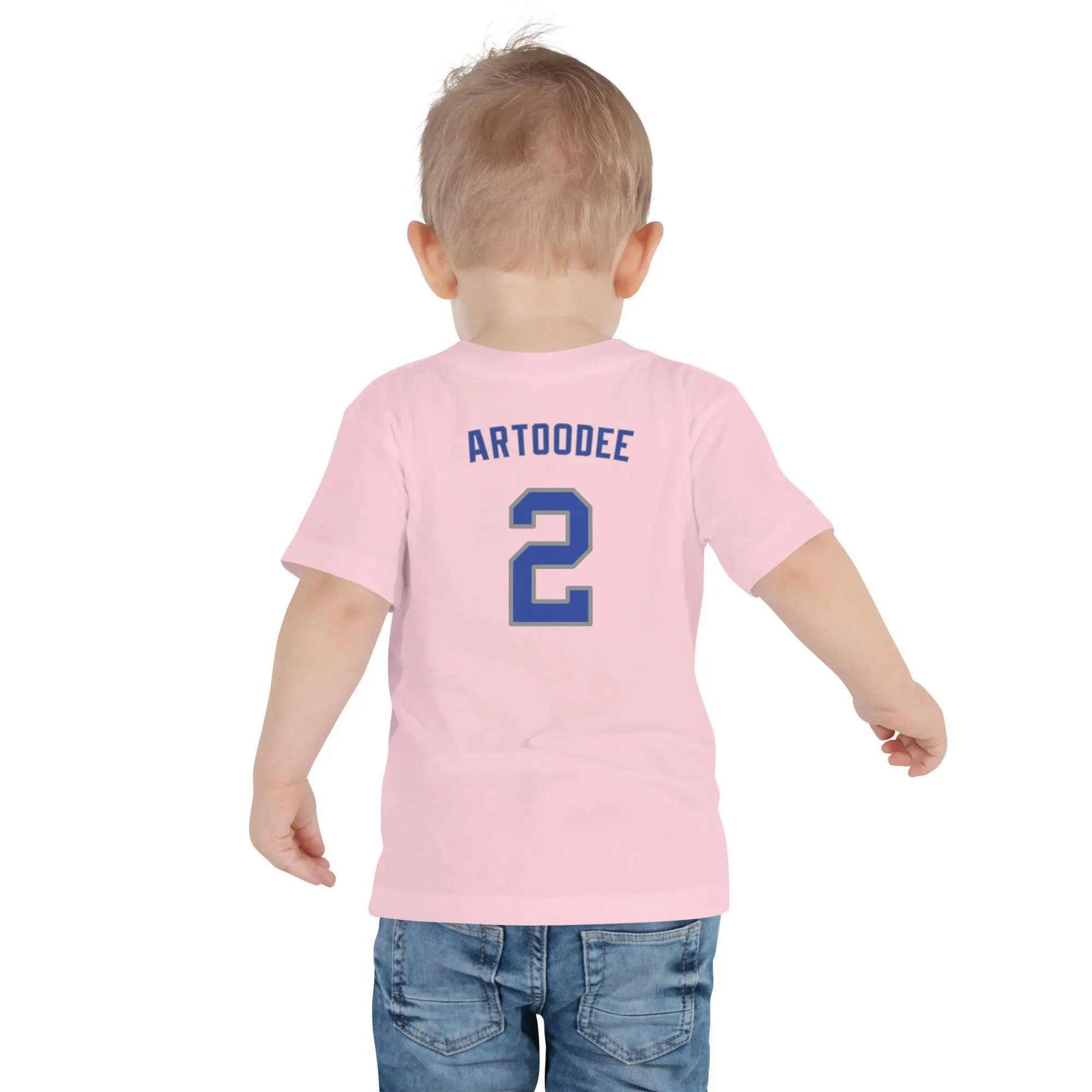 Artoodee #2 Toddler Short Sleeve Tee VAWDesigns
