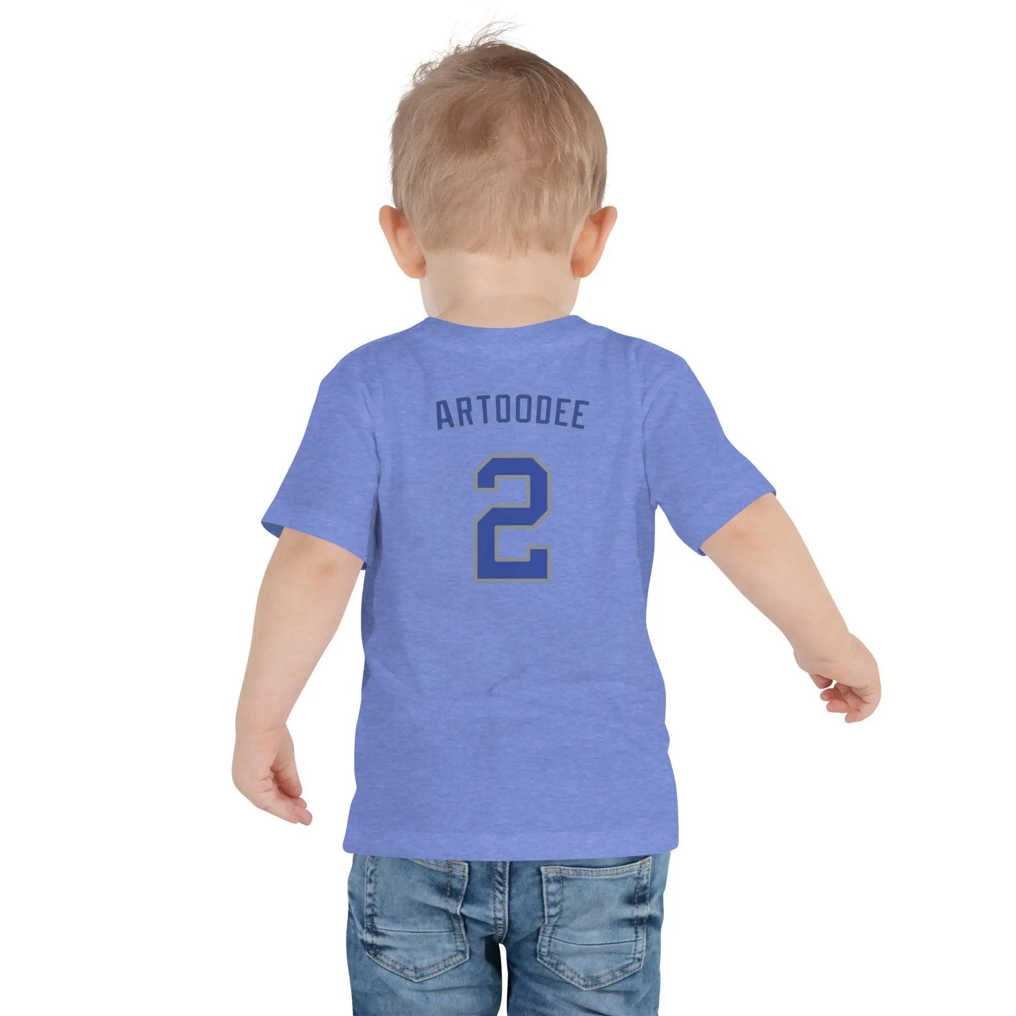 Artoodee #2 Toddler Short Sleeve Tee VAWDesigns
