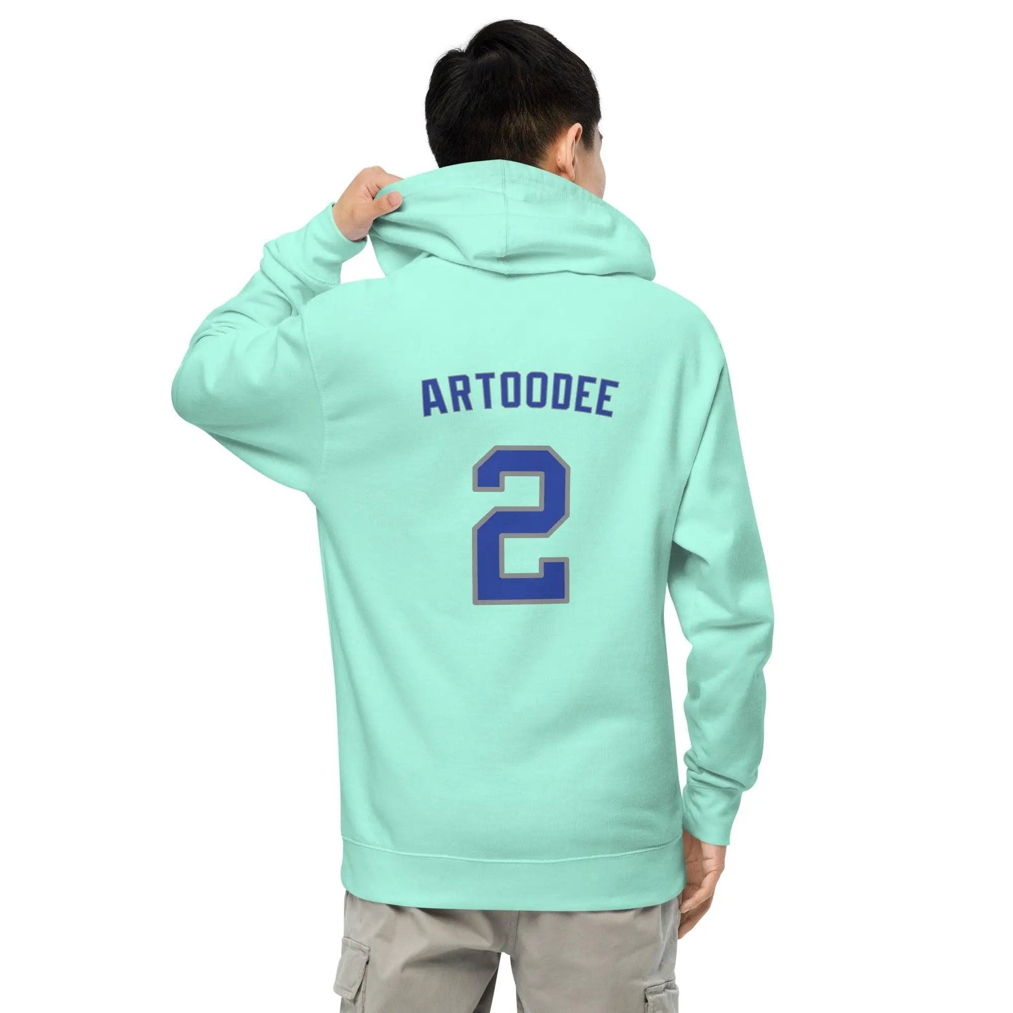 Artoodee #2 Unisex midweight hoodie VAWDesigns
