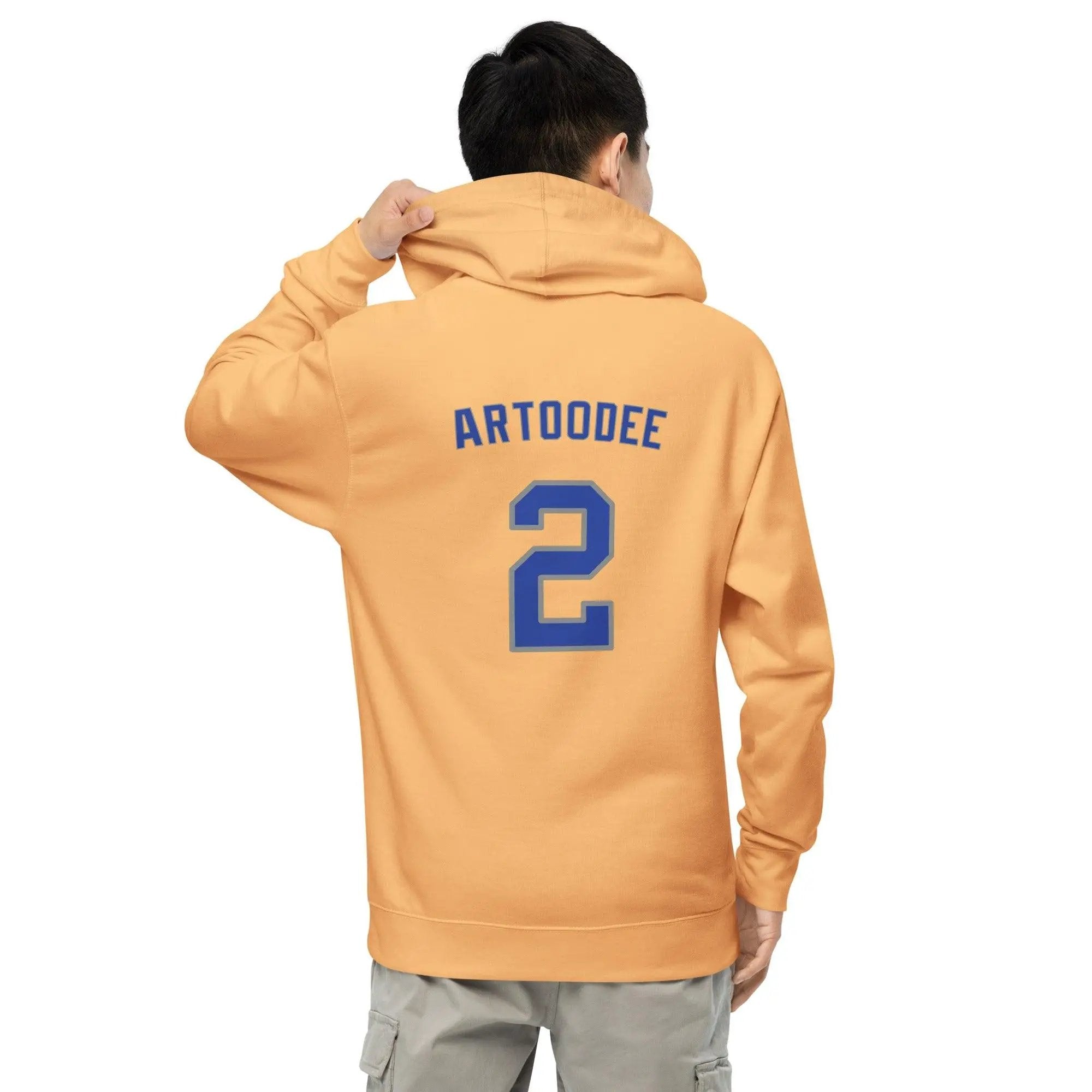 Artoodee #2 Unisex midweight hoodie VAWDesigns