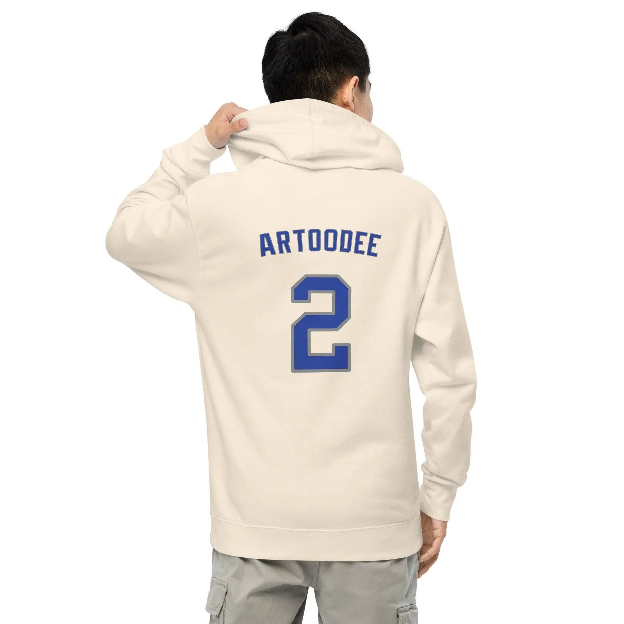 Artoodee #2 Unisex midweight hoodie VAWDesigns