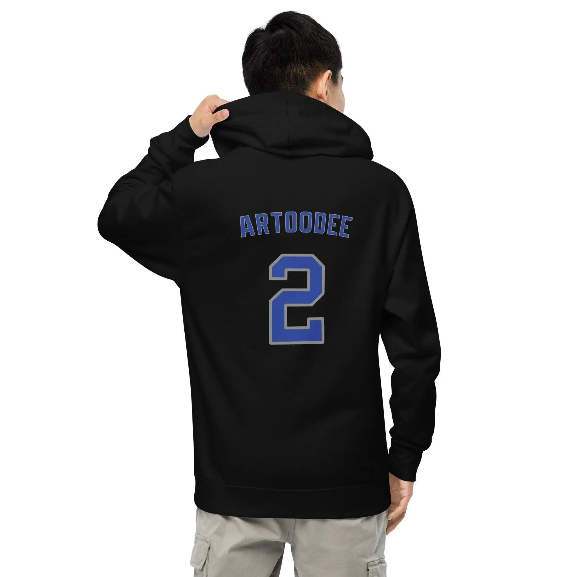 Artoodee #2 Unisex midweight hoodie VAWDesigns