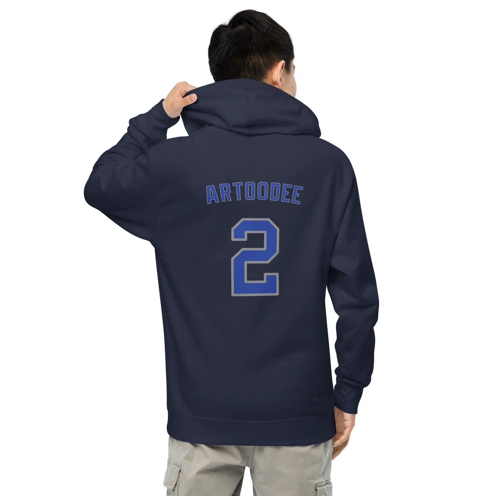 Artoodee #2 Unisex midweight hoodie VAWDesigns