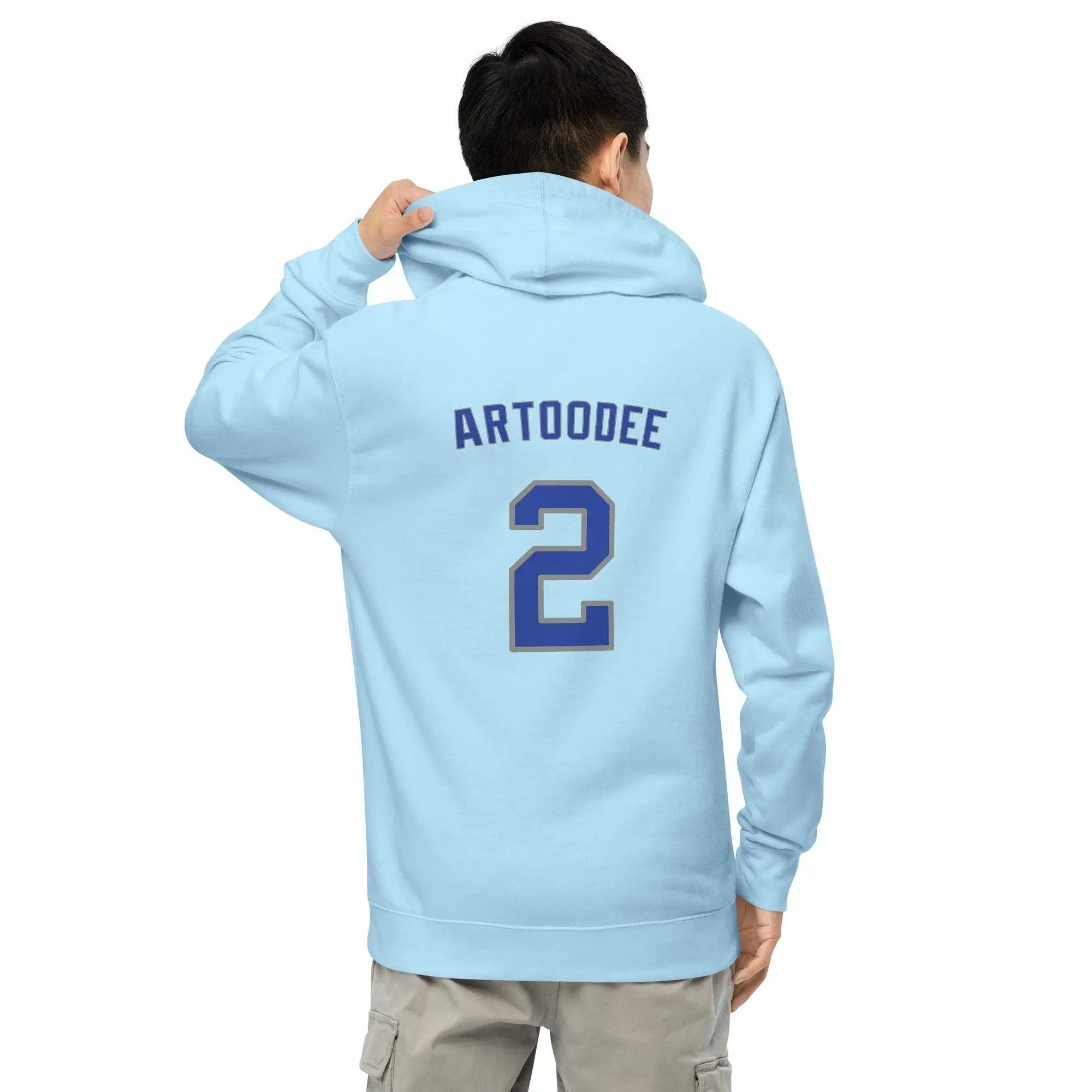 Artoodee #2 Unisex midweight hoodie VAWDesigns