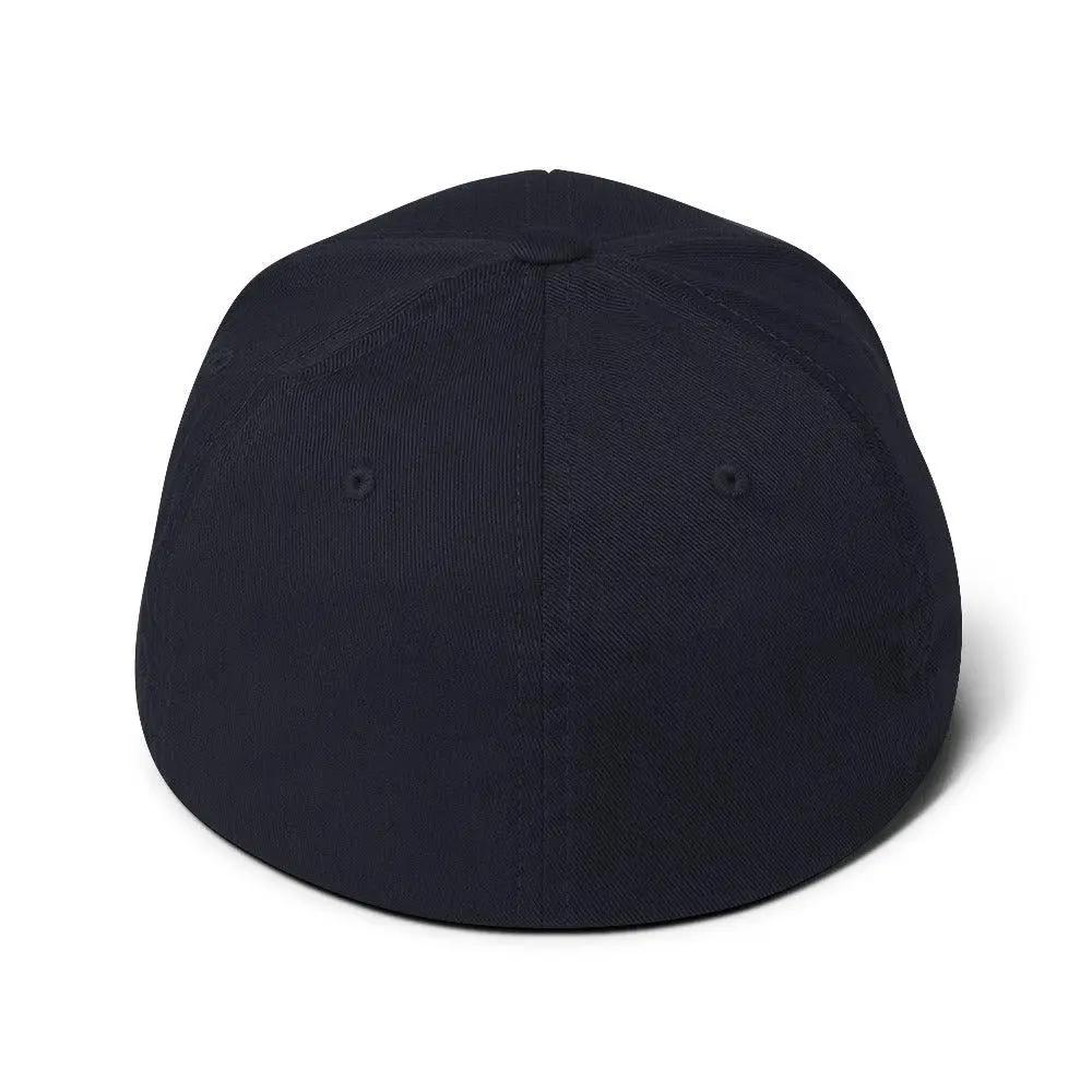 Baseball Bat Structured Twill Cap VAWDesigns