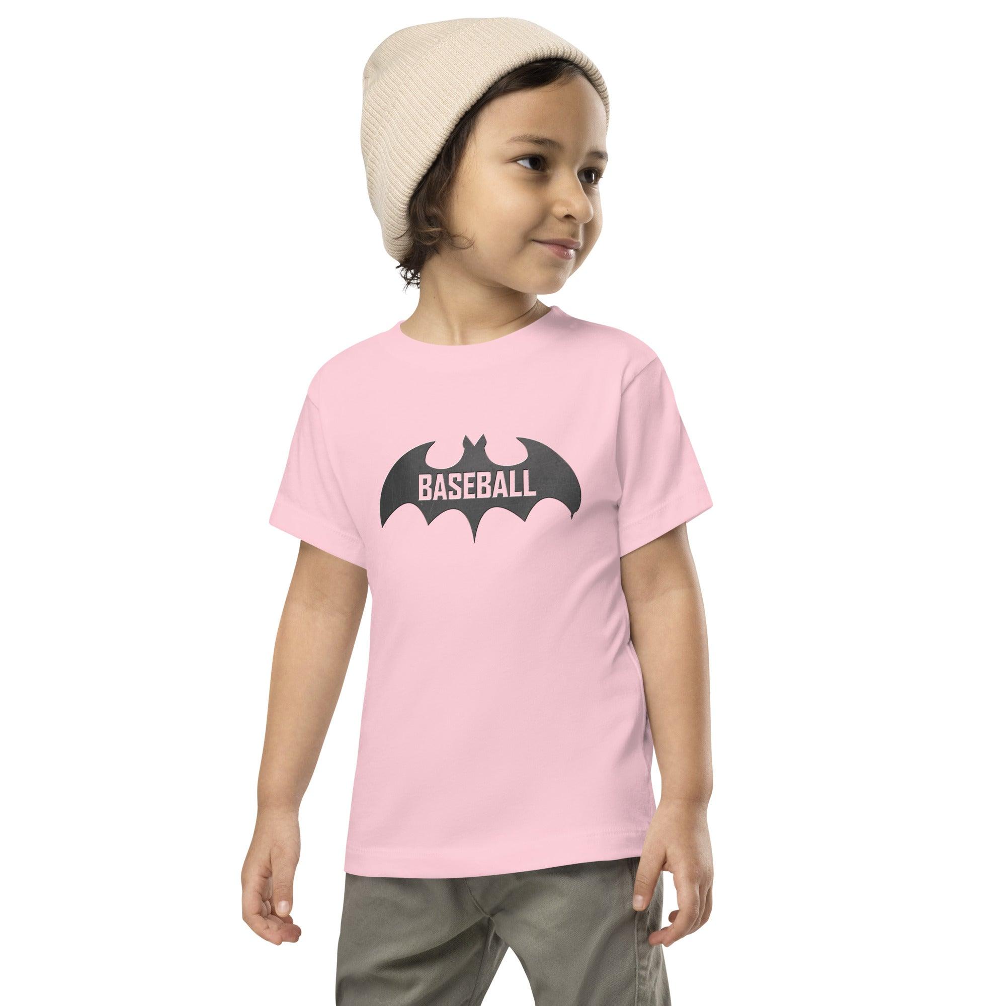 Baseball Bat Toddler Short Sleeve Tee VAWDesigns