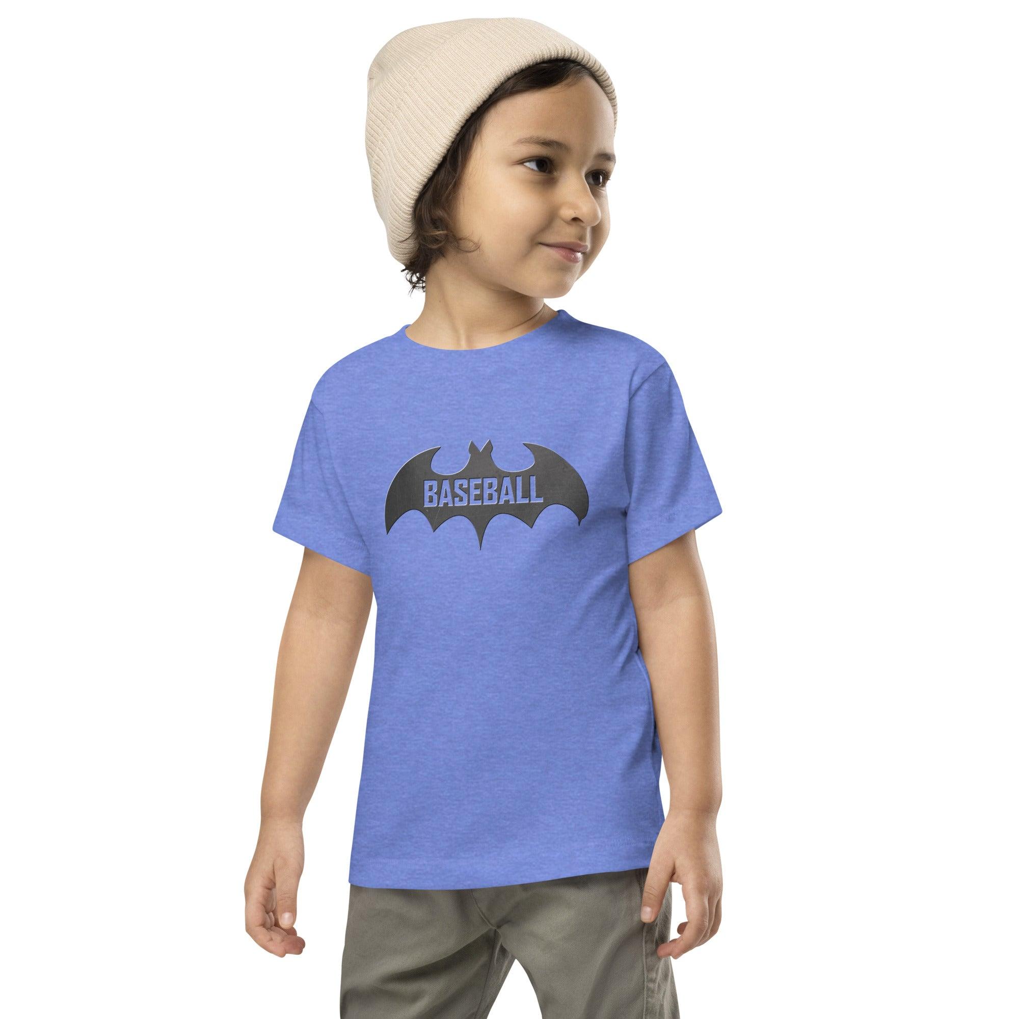 Baseball Bat Toddler Short Sleeve Tee VAWDesigns