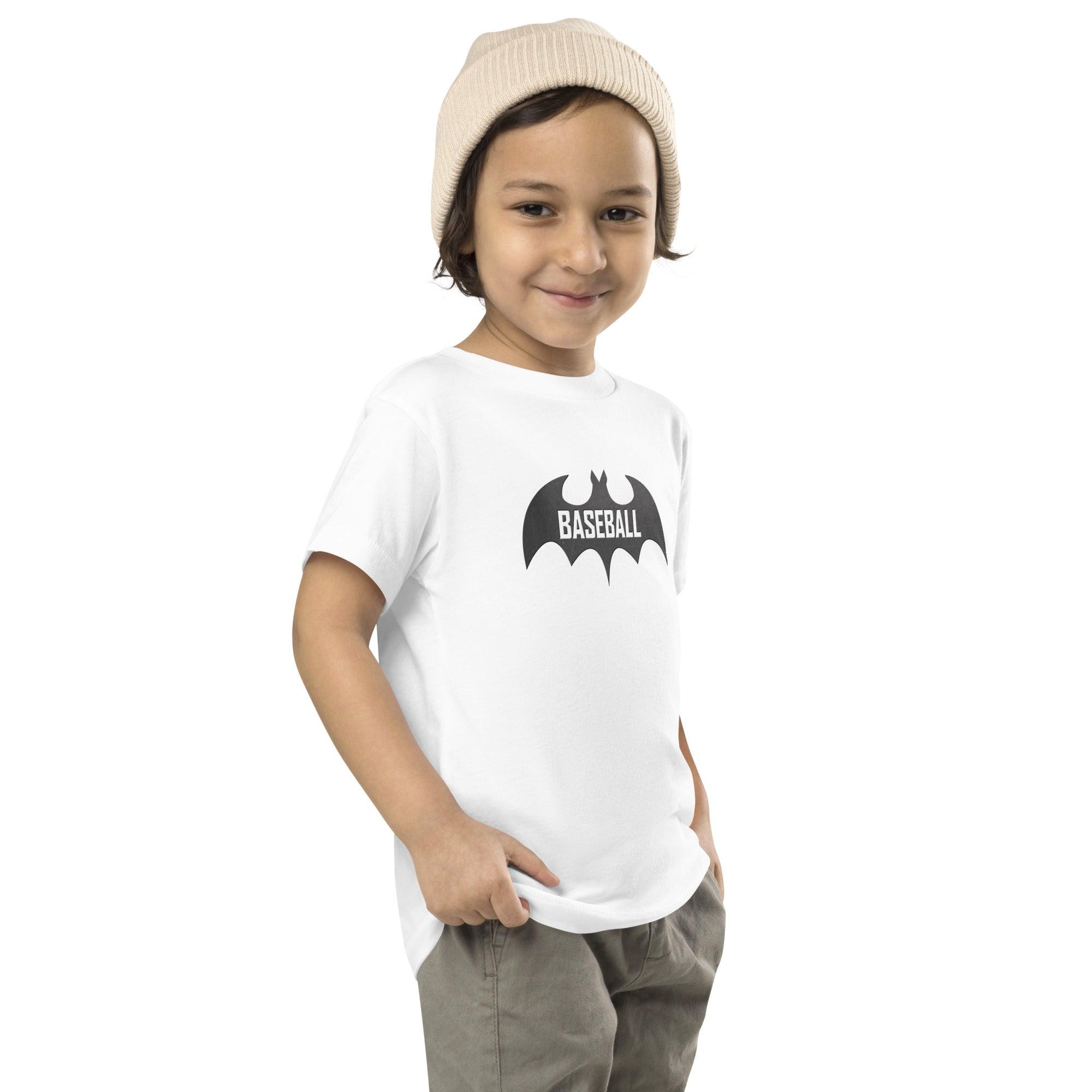 Baseball Bat Toddler Short Sleeve Tee VAWDesigns