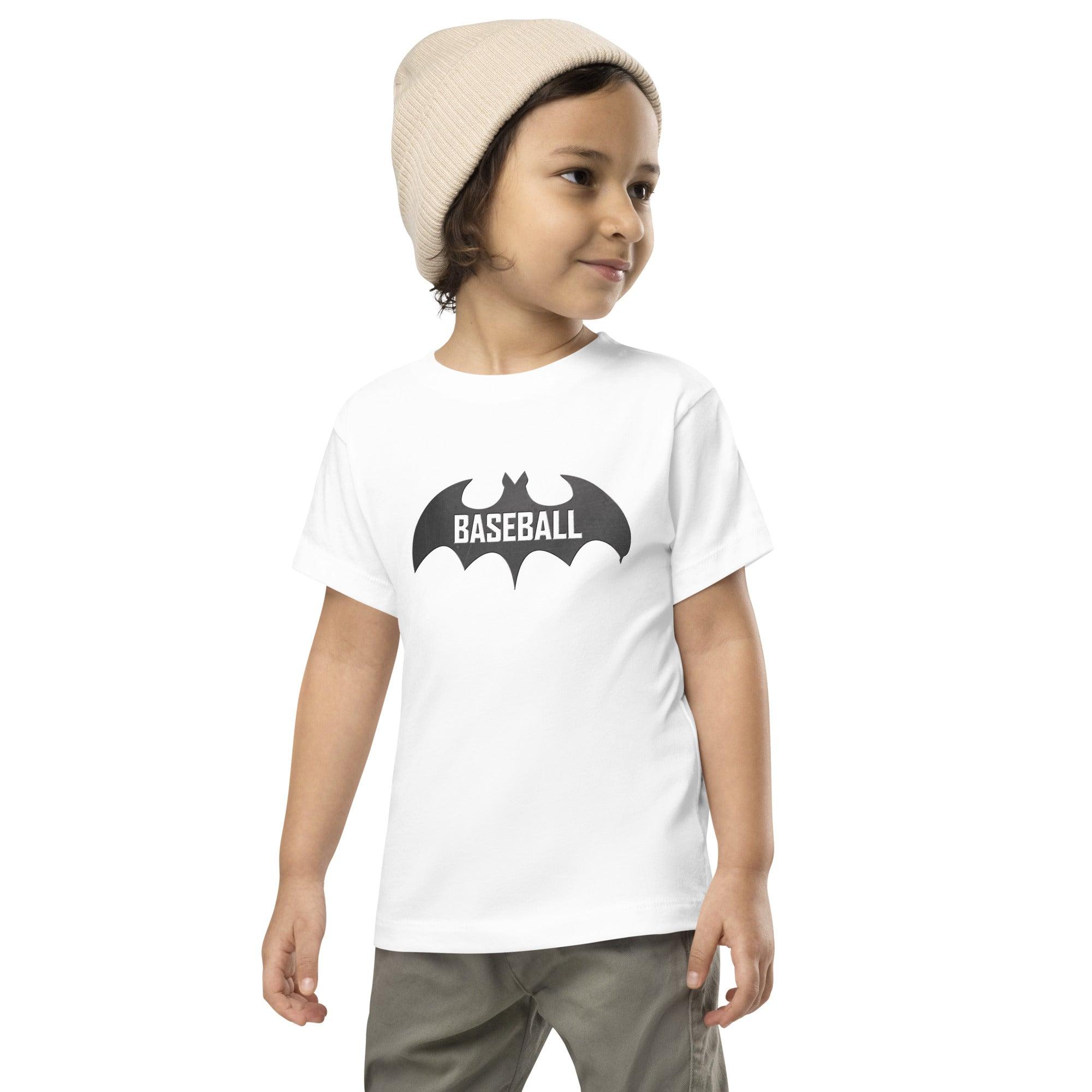 Baseball Bat Toddler Short Sleeve Tee VAWDesigns