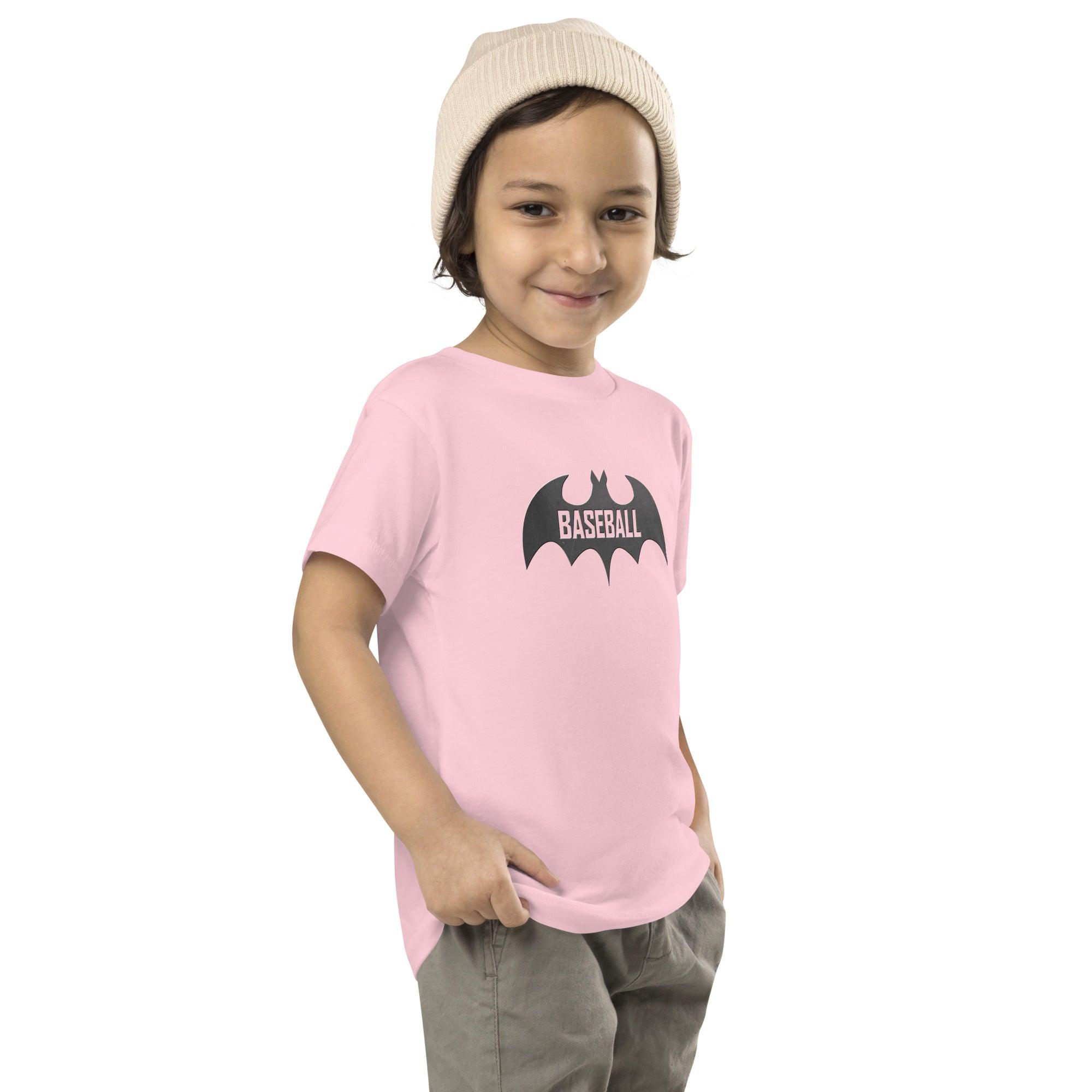 Baseball Bat Toddler Short Sleeve Tee VAWDesigns