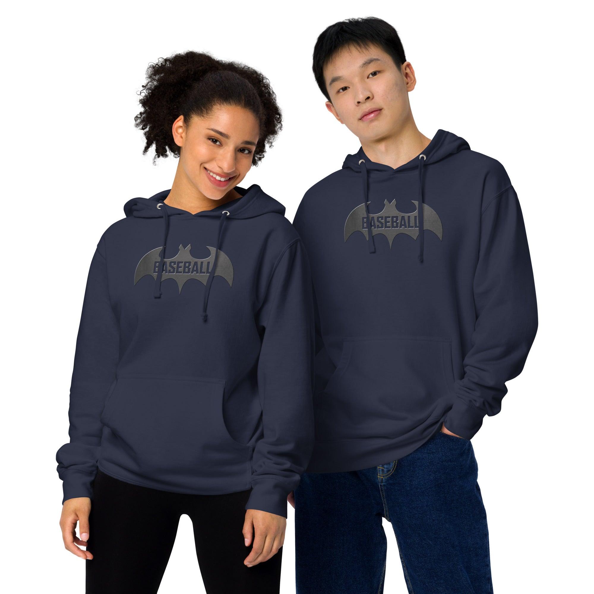 Baseball Bat Unisex midweight hoodie VAWDesigns