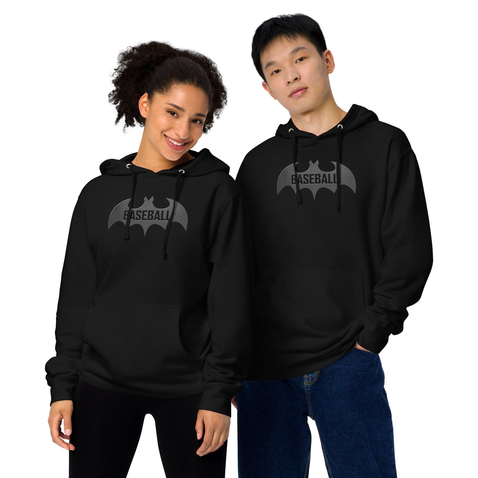 Baseball Bat Unisex midweight hoodie VAWDesigns