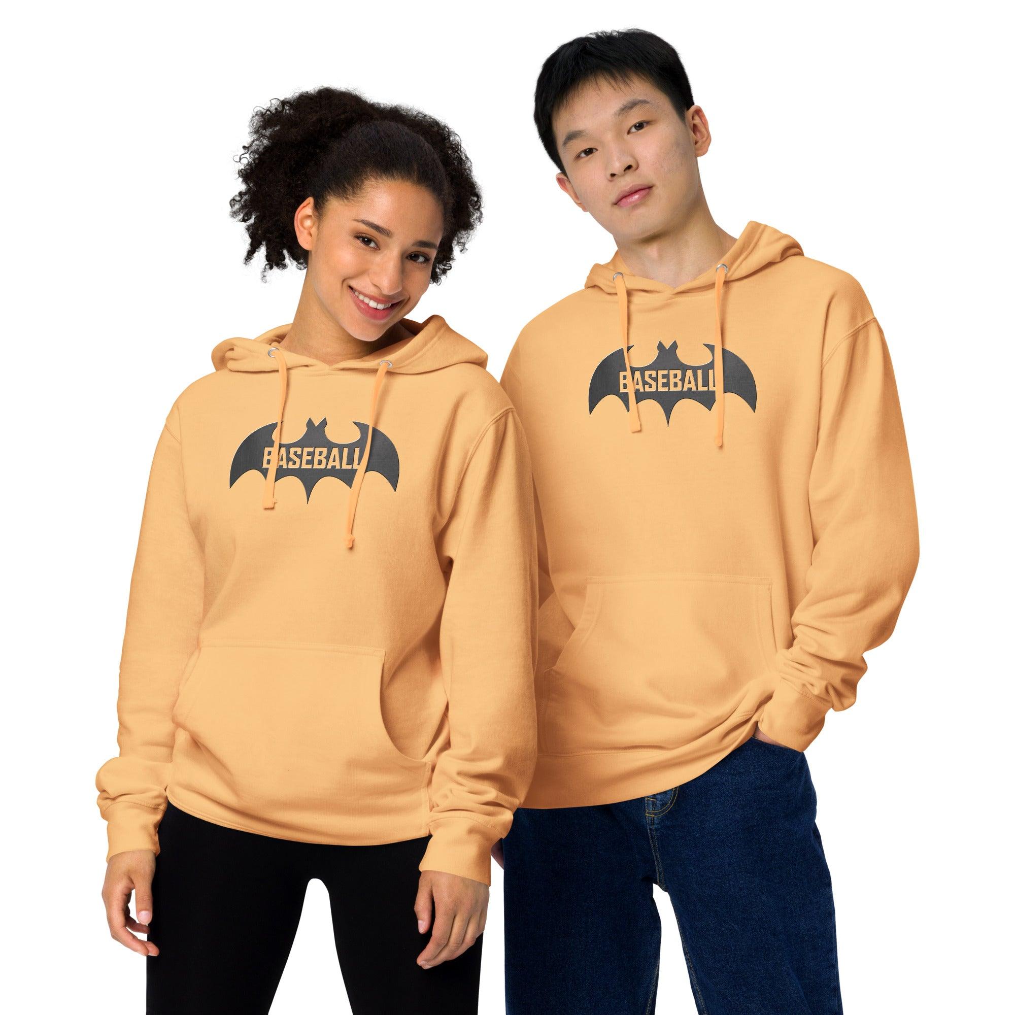 Baseball Bat Unisex midweight hoodie VAWDesigns