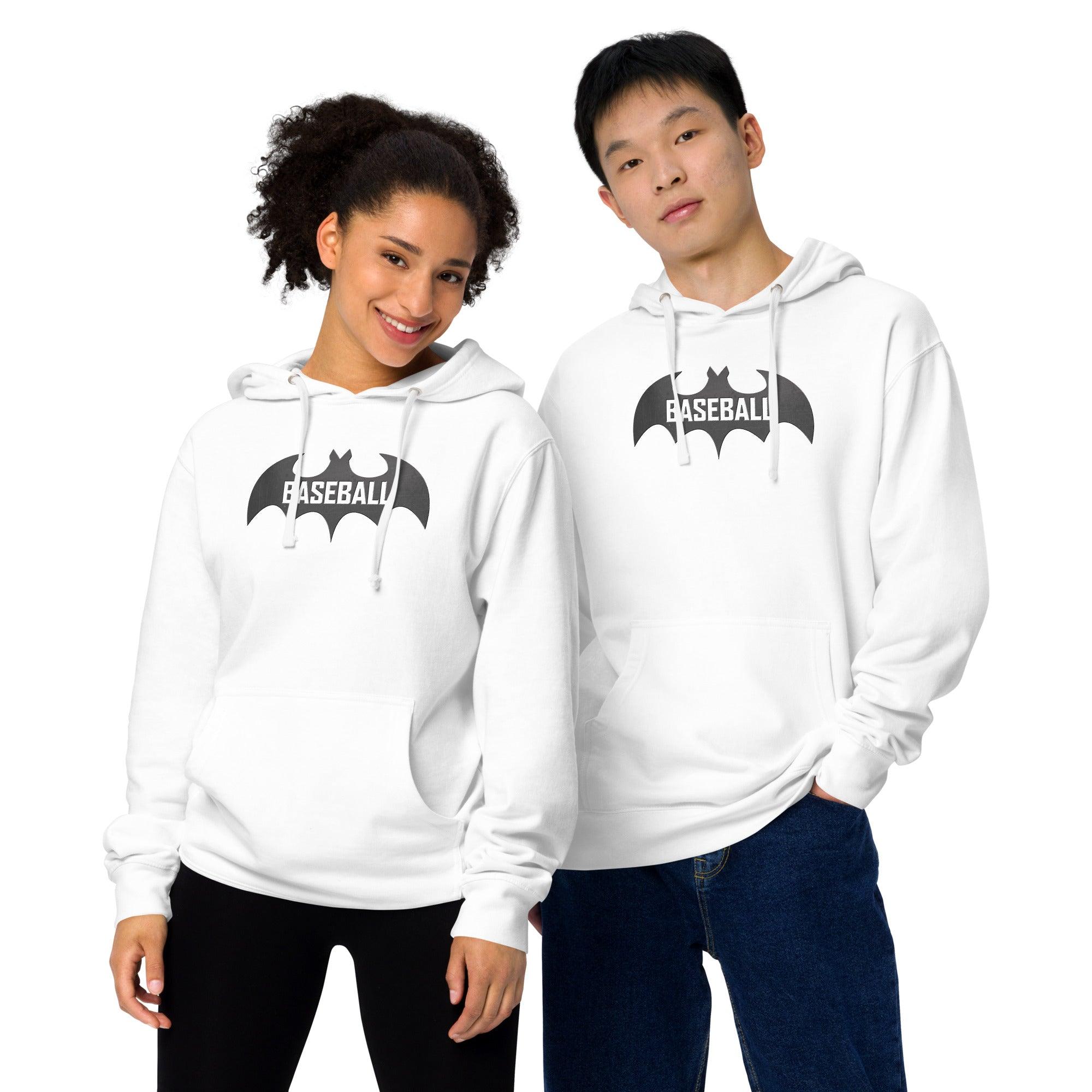 Baseball Bat Unisex midweight hoodie VAWDesigns