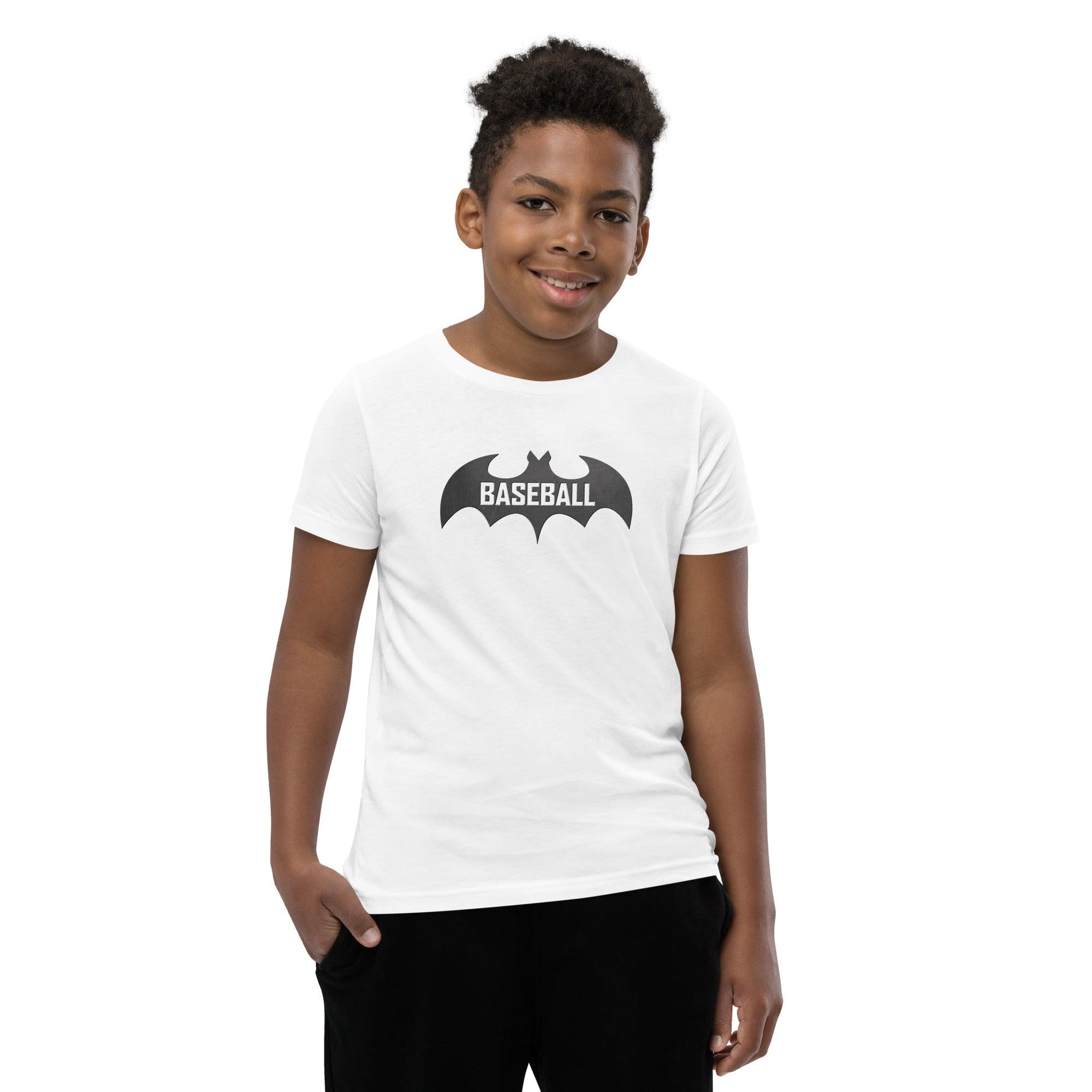Baseball Bat Youth Short Sleeve T-Shirt VAWDesigns