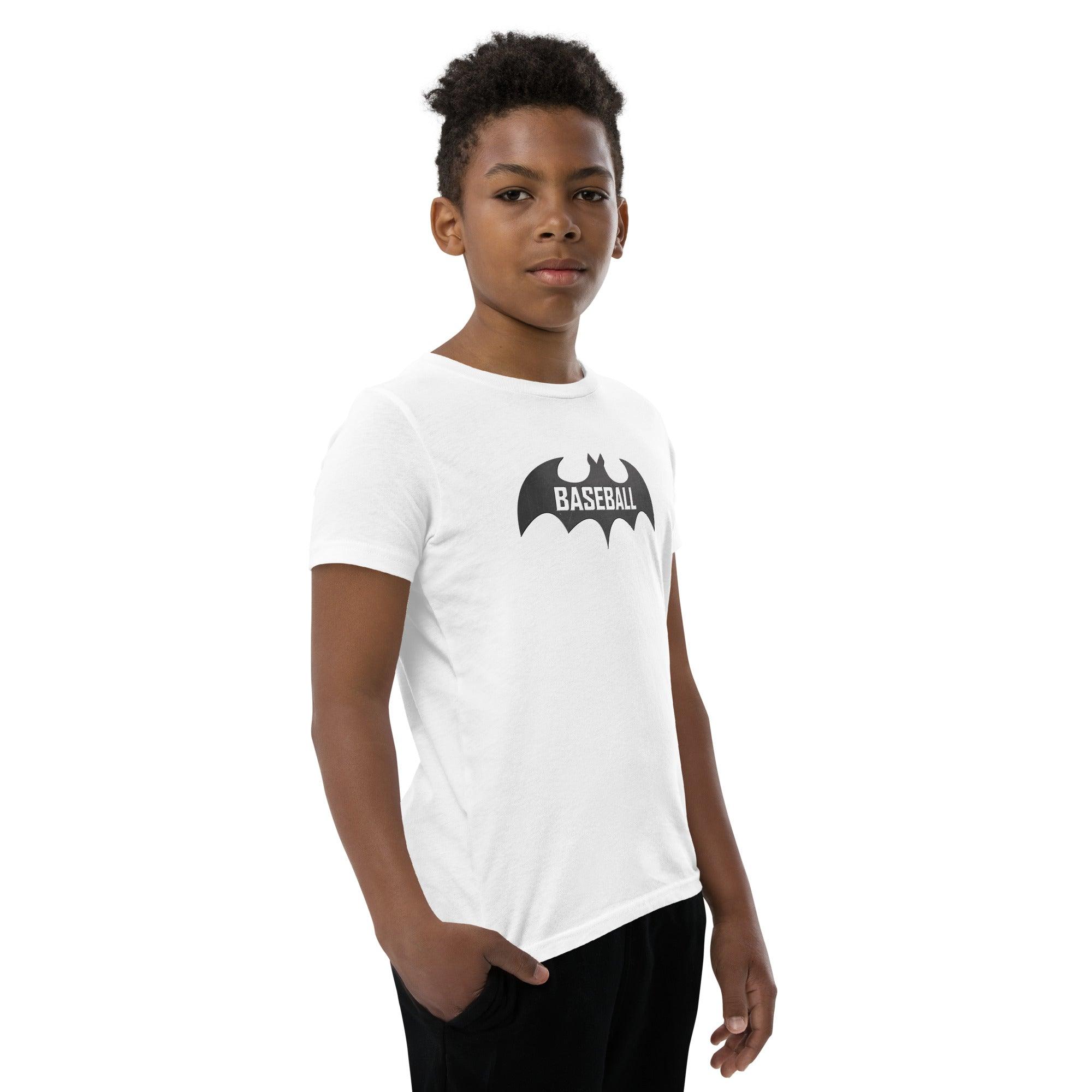 Baseball Bat Youth Short Sleeve T-Shirt VAWDesigns