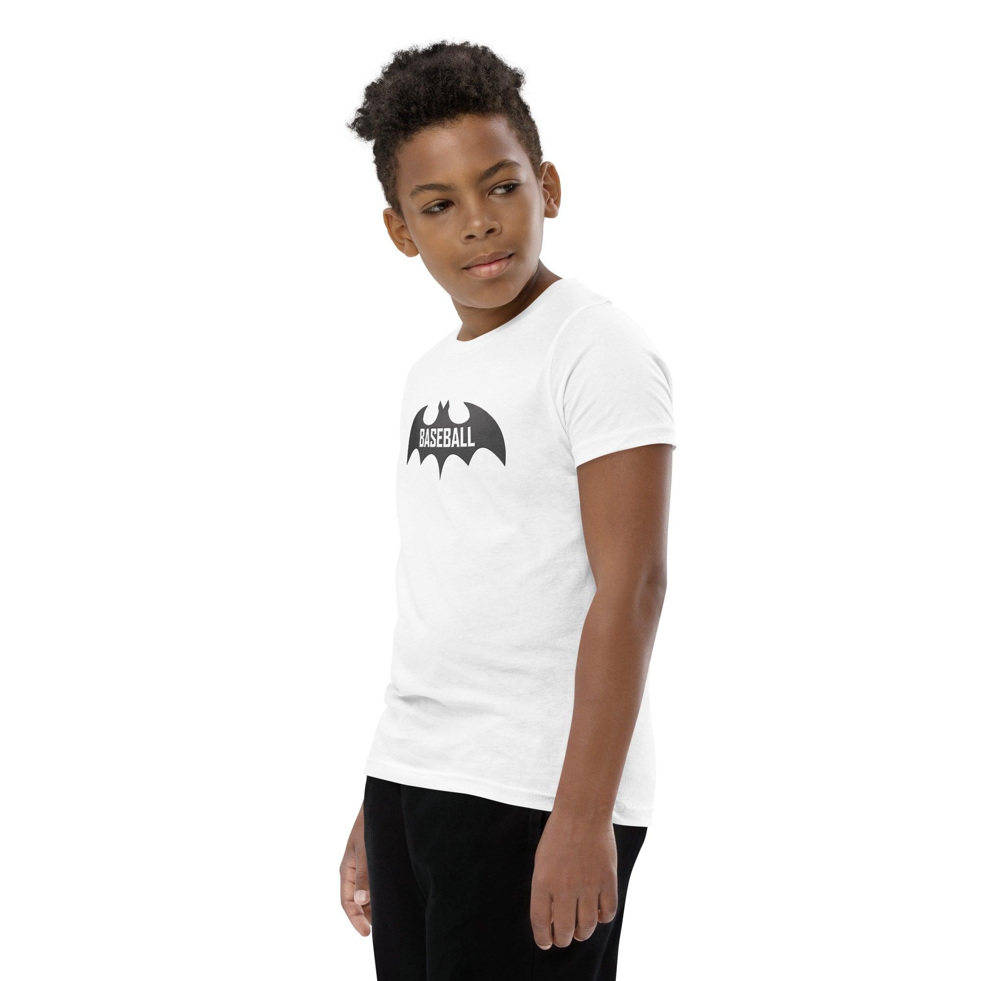 Baseball Bat Youth Short Sleeve T-Shirt VAWDesigns
