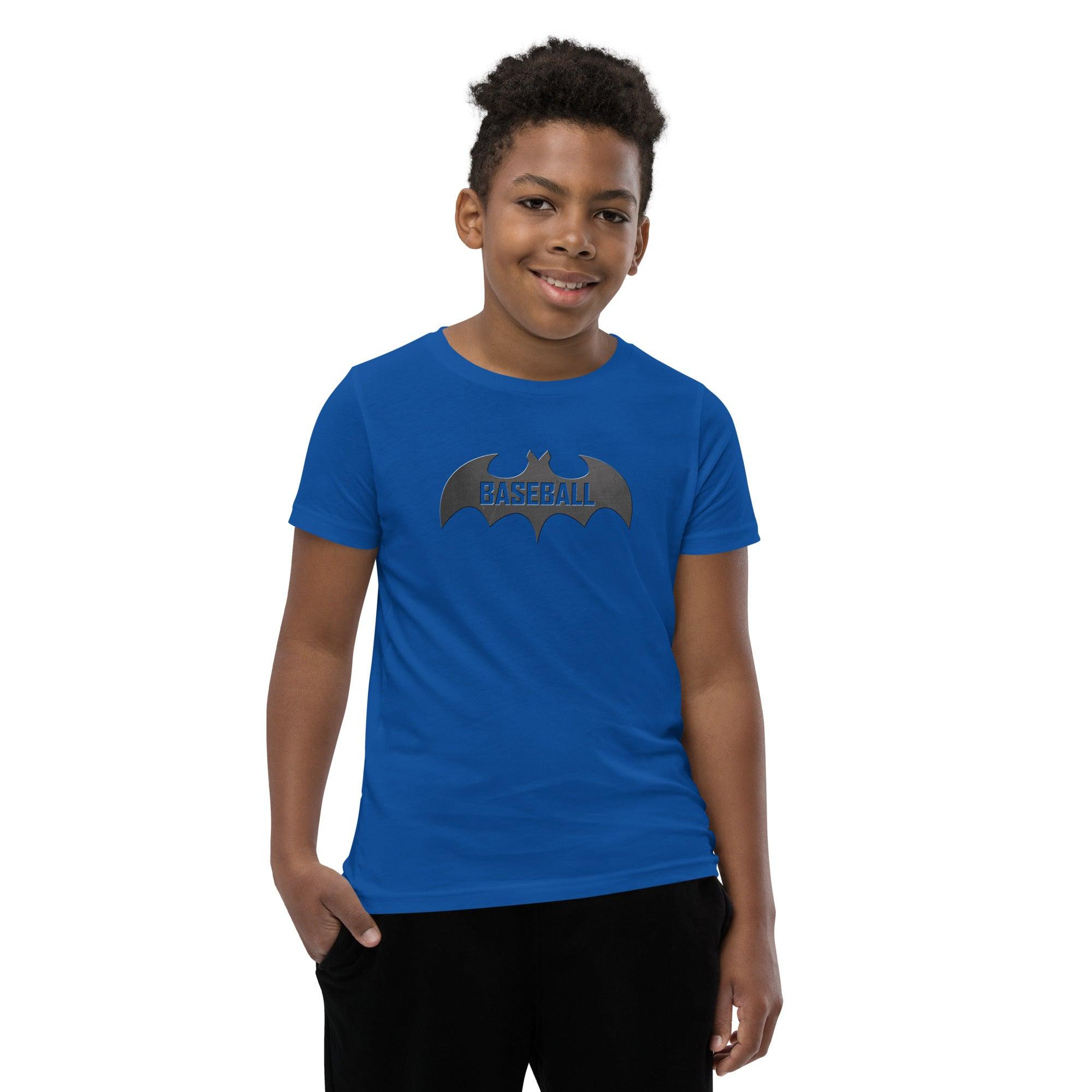 Baseball Bat Youth Short Sleeve T-Shirt VAWDesigns