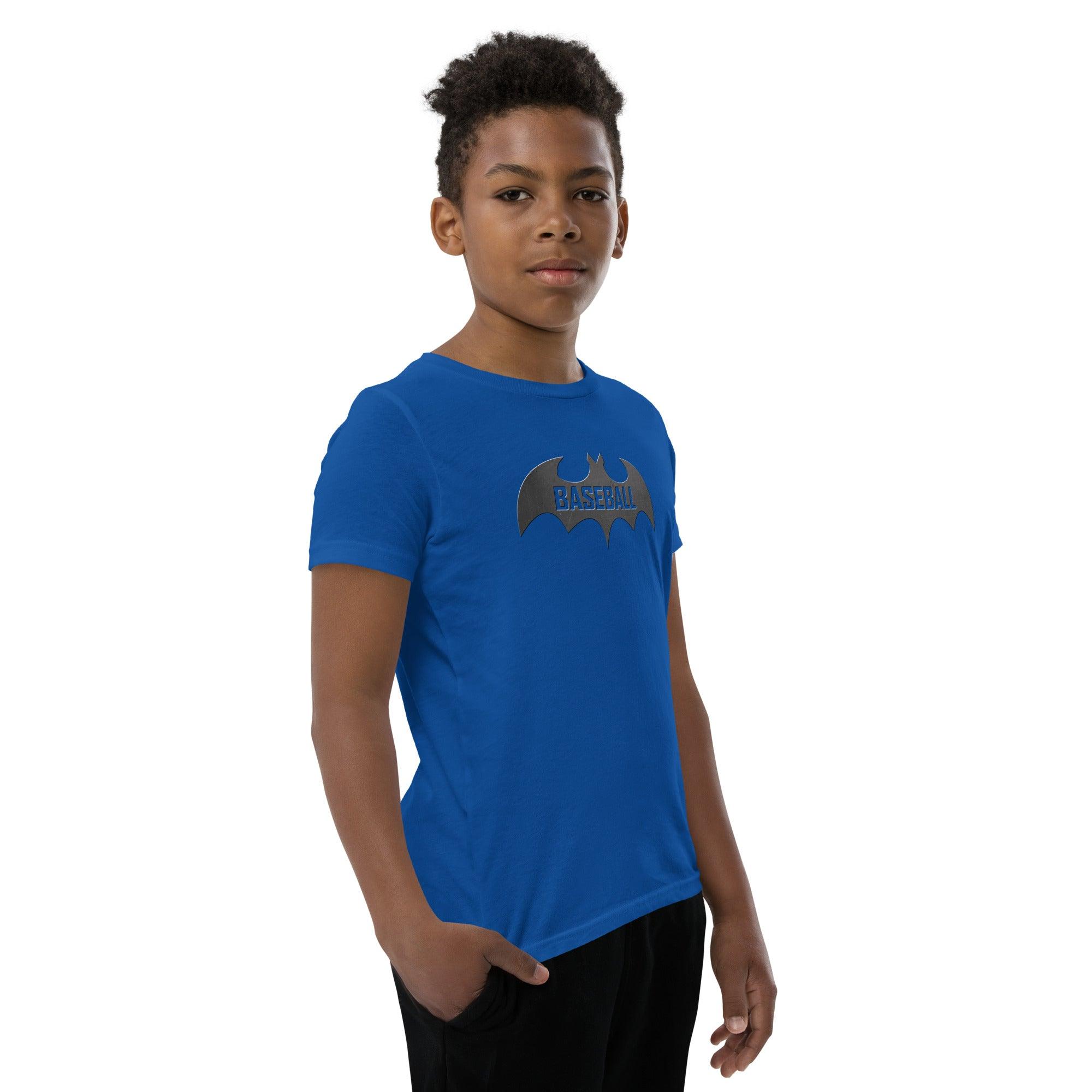 Baseball Bat Youth Short Sleeve T-Shirt VAWDesigns