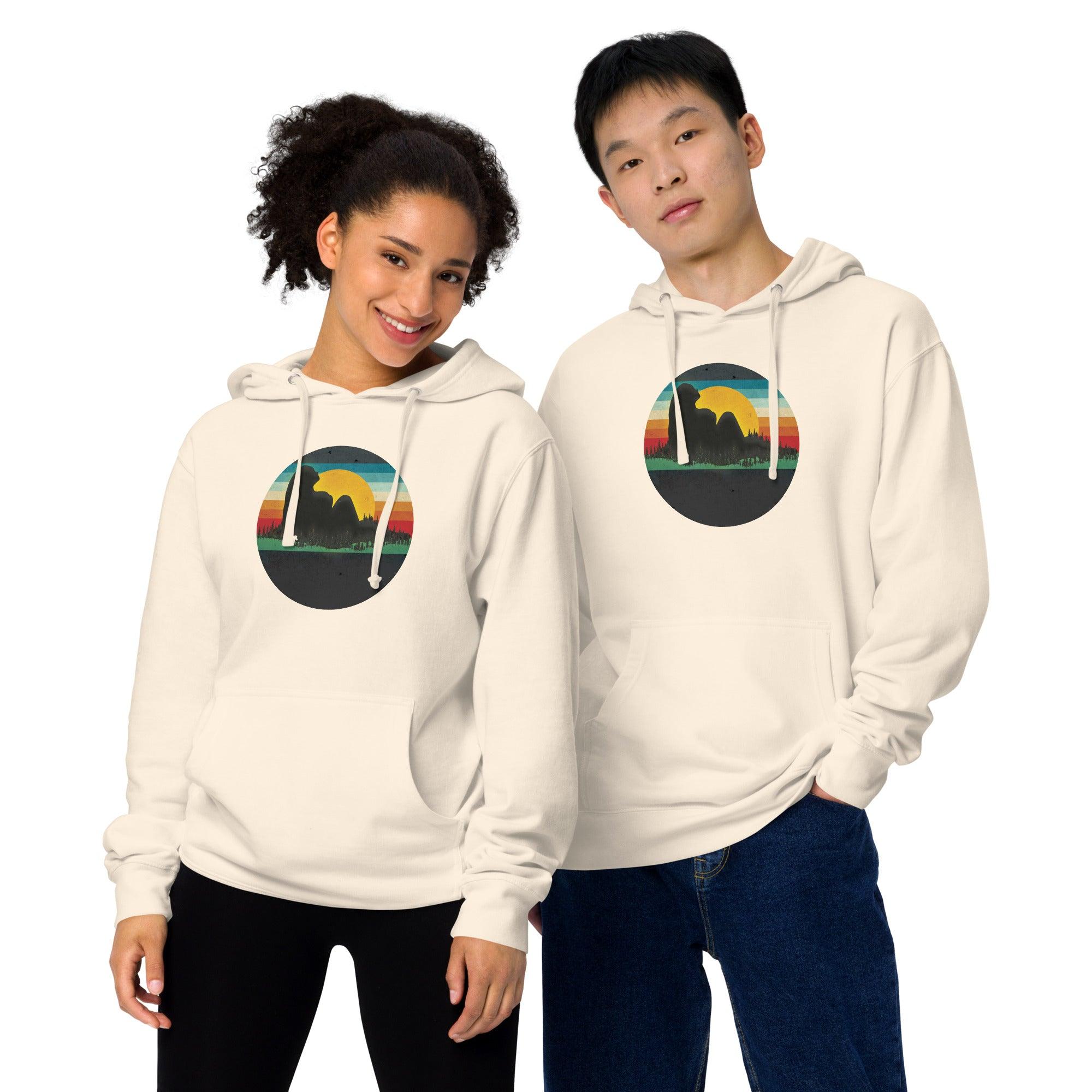 Beautiful Landscape Unisex midweight hoodie VAWDesigns