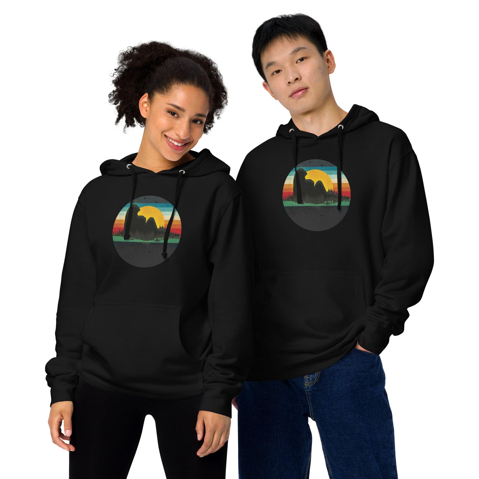Beautiful Landscape Unisex midweight hoodie VAWDesigns