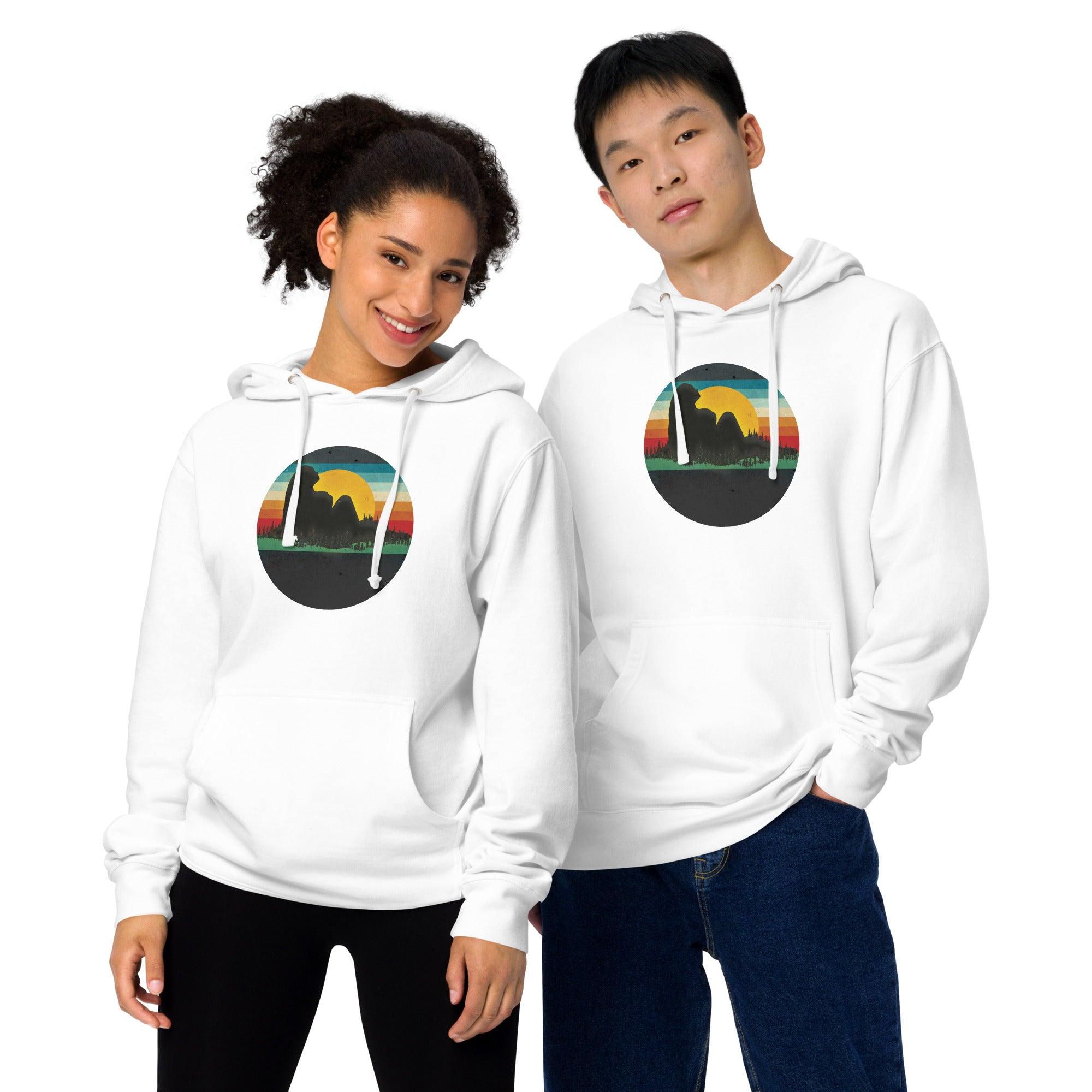 Beautiful Landscape Unisex midweight hoodie VAWDesigns