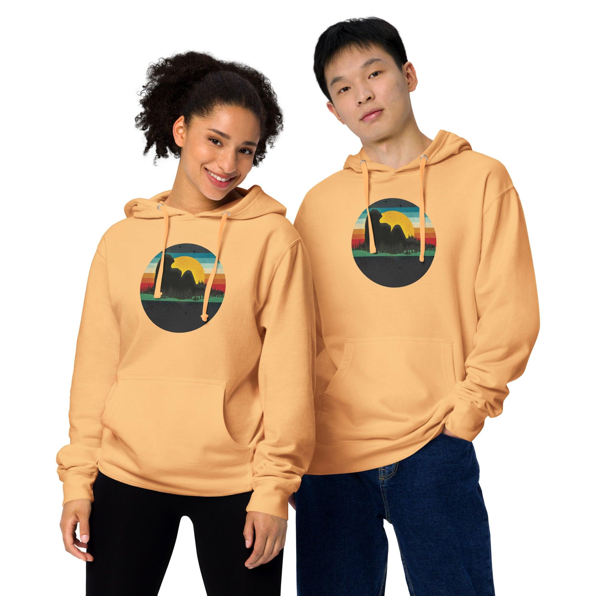 Beautiful Landscape Unisex midweight hoodie VAWDesigns
