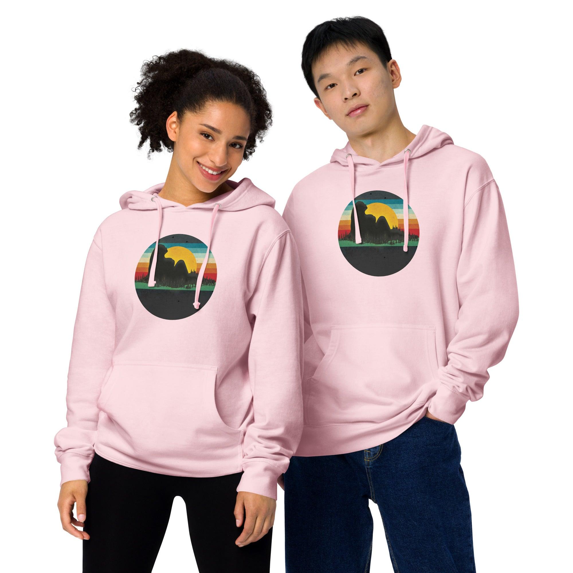 Beautiful Landscape Unisex midweight hoodie VAWDesigns
