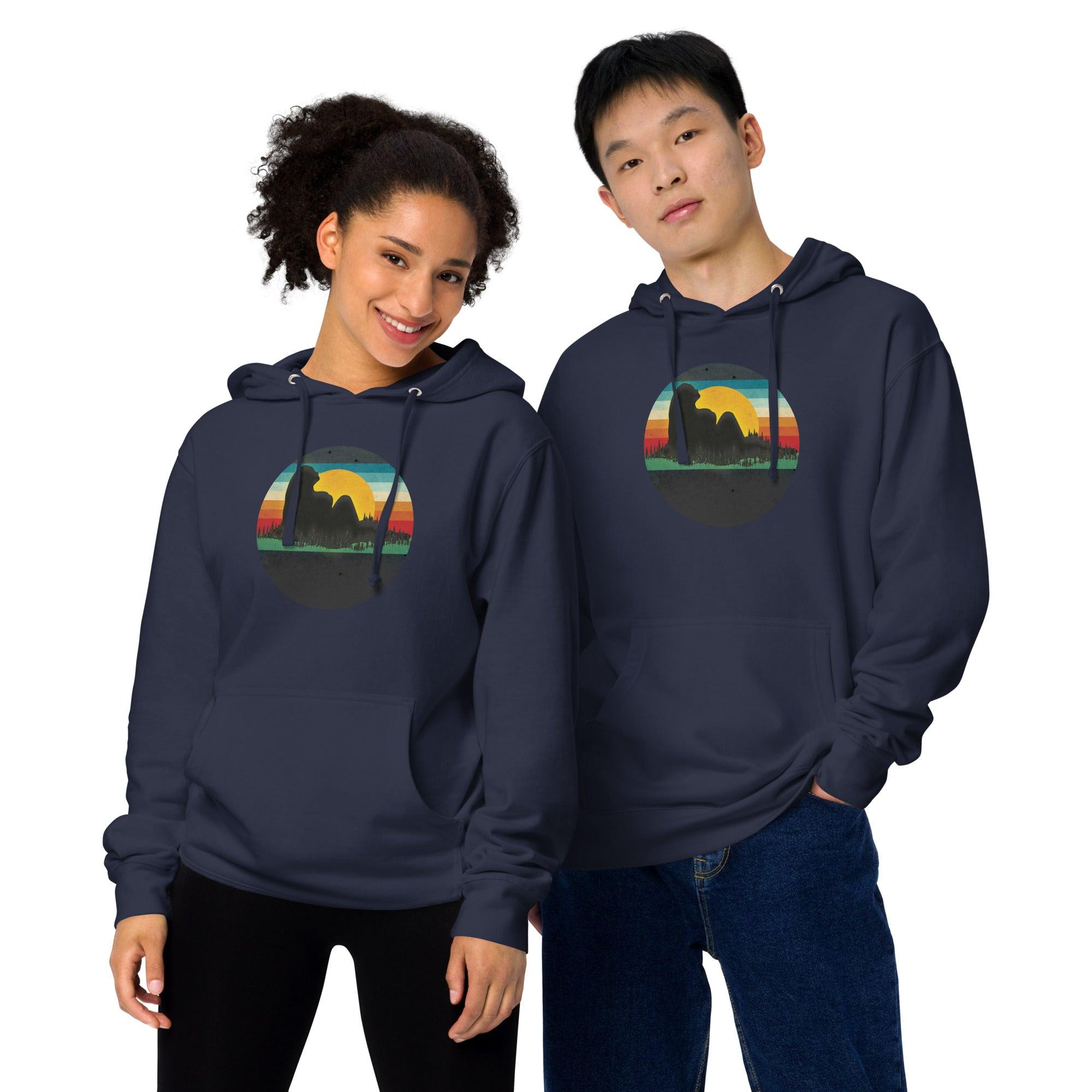 Beautiful Landscape Unisex midweight hoodie VAWDesigns