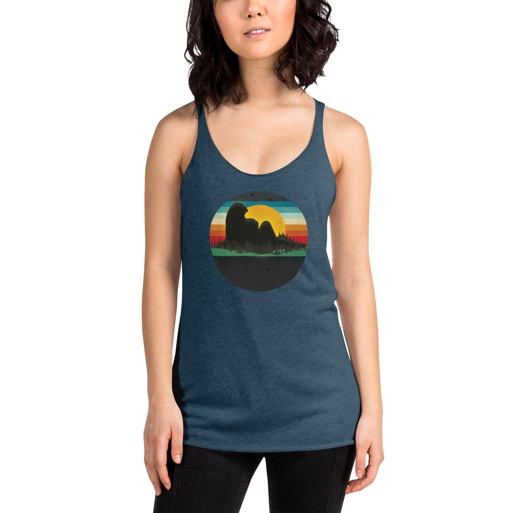 Beautiful Landscape Women's Racerback Tank VAWDesigns