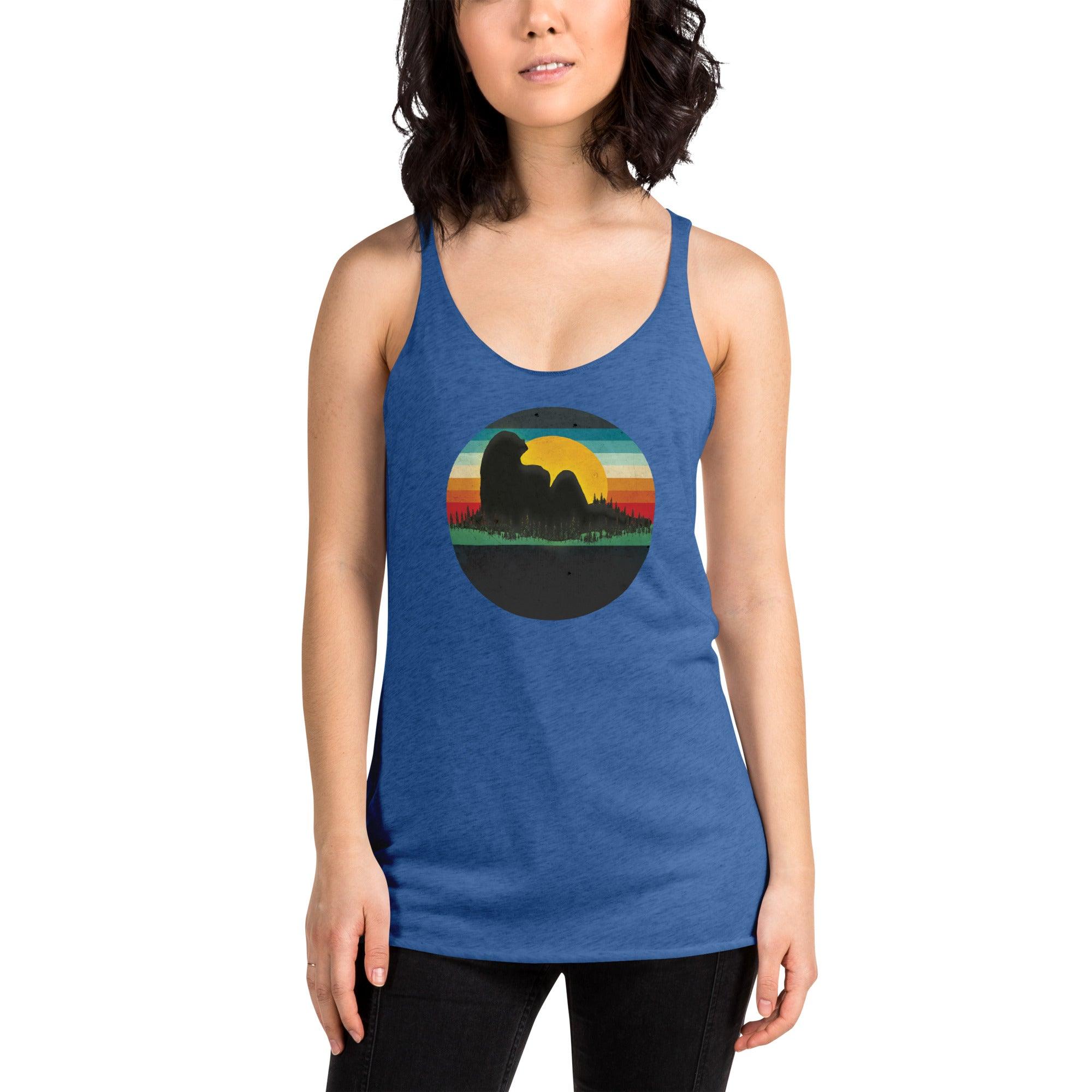 Beautiful Landscape Women's Racerback Tank VAWDesigns