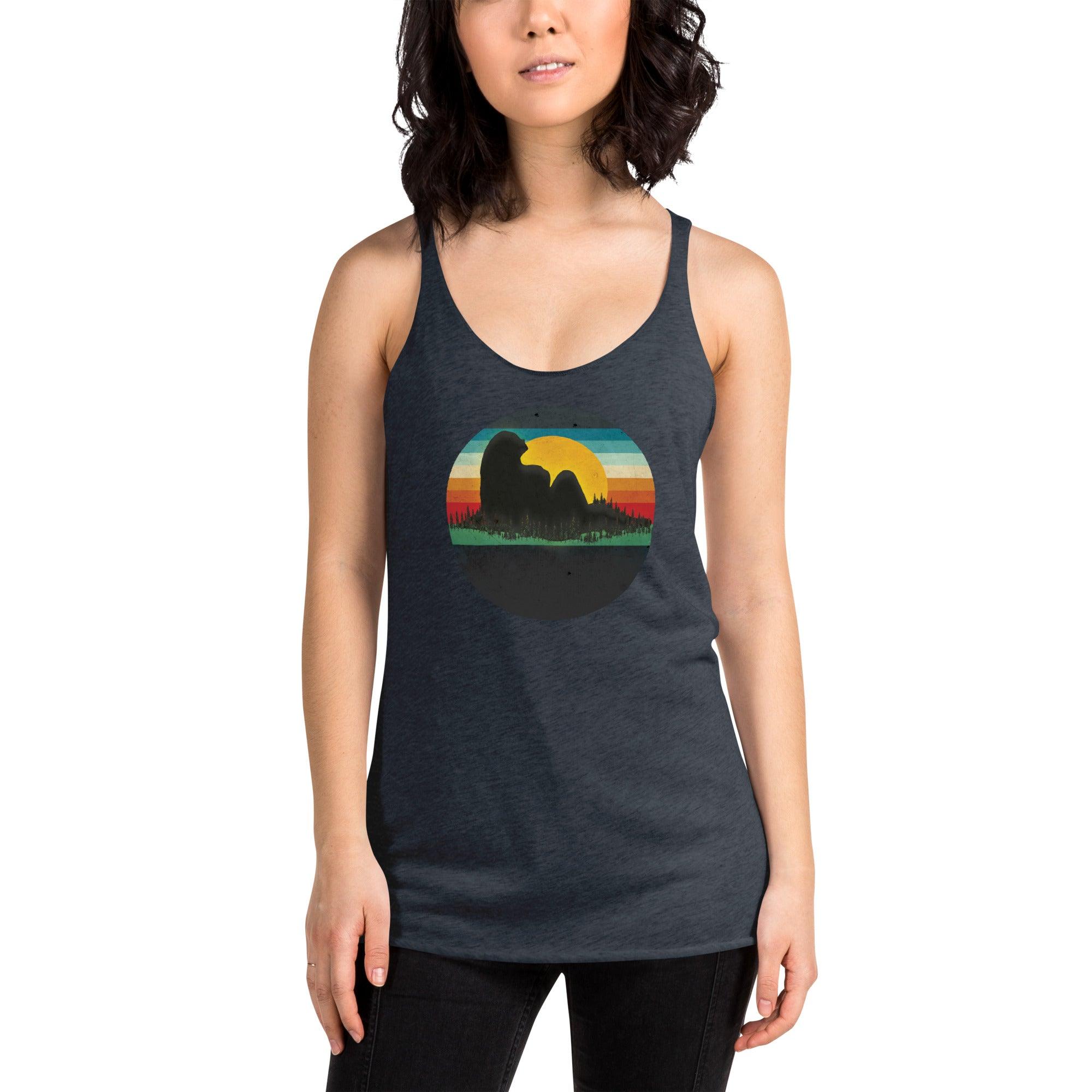 Beautiful Landscape Women's Racerback Tank VAWDesigns
