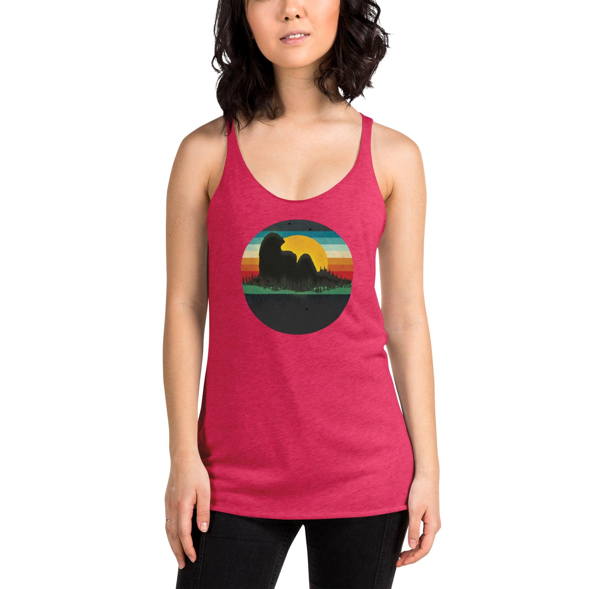 Beautiful Landscape Women's Racerback Tank VAWDesigns