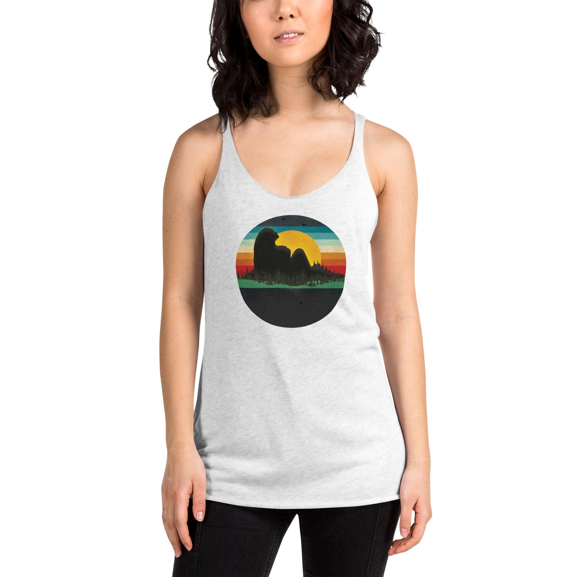 Beautiful Landscape Women's Racerback Tank VAWDesigns