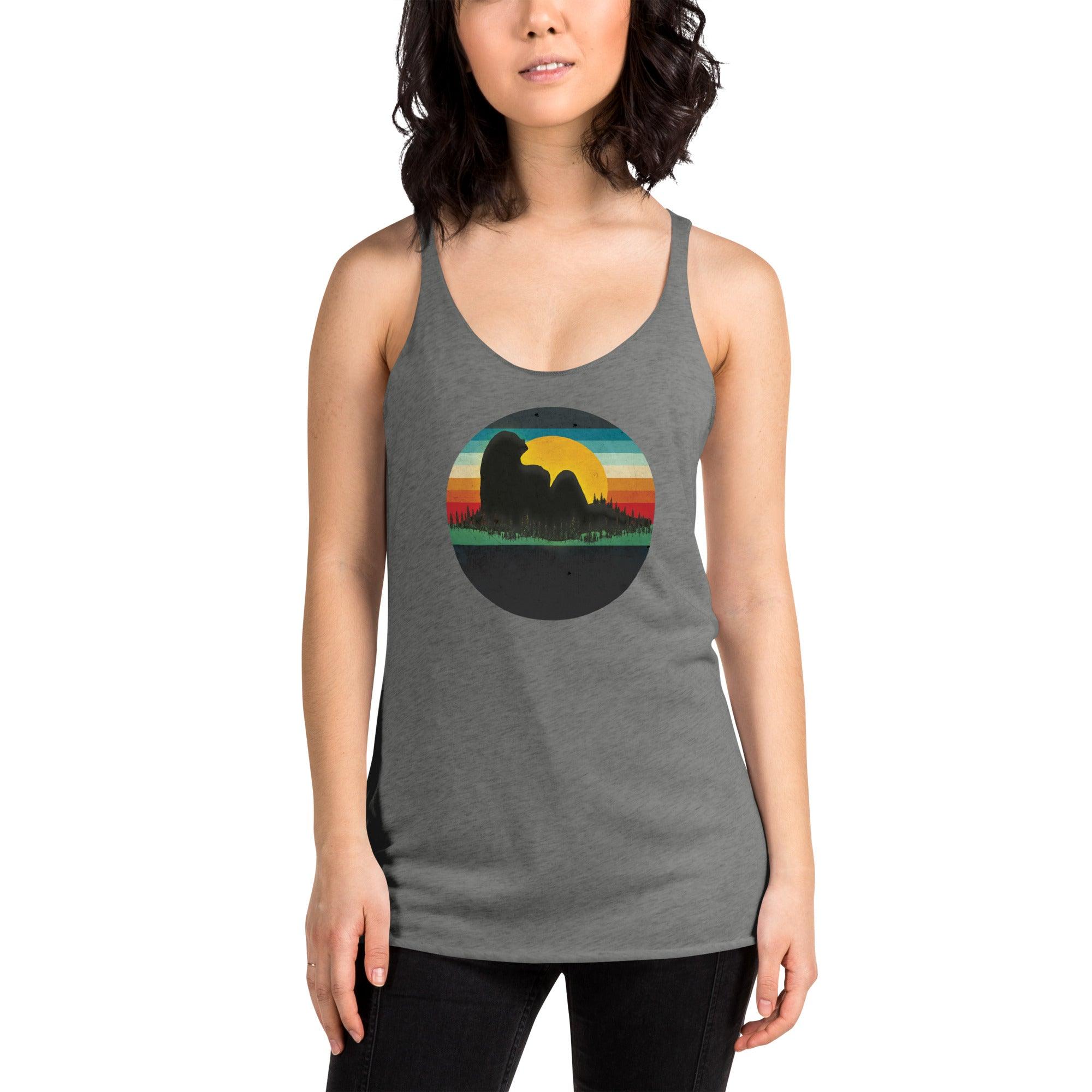 Beautiful Landscape Women's Racerback Tank VAWDesigns