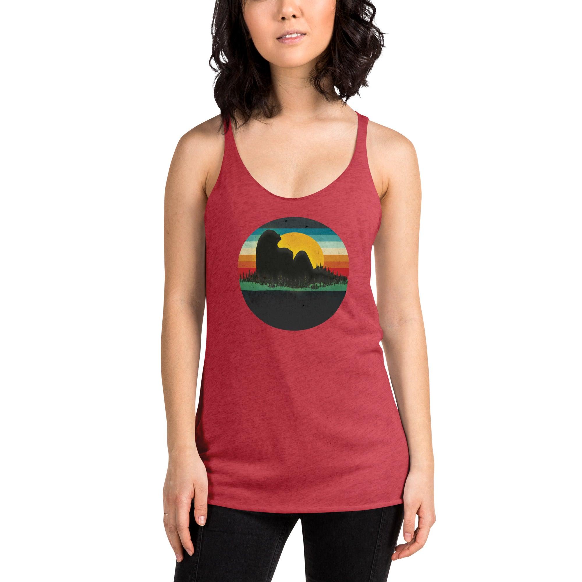 Beautiful Landscape Women's Racerback Tank VAWDesigns