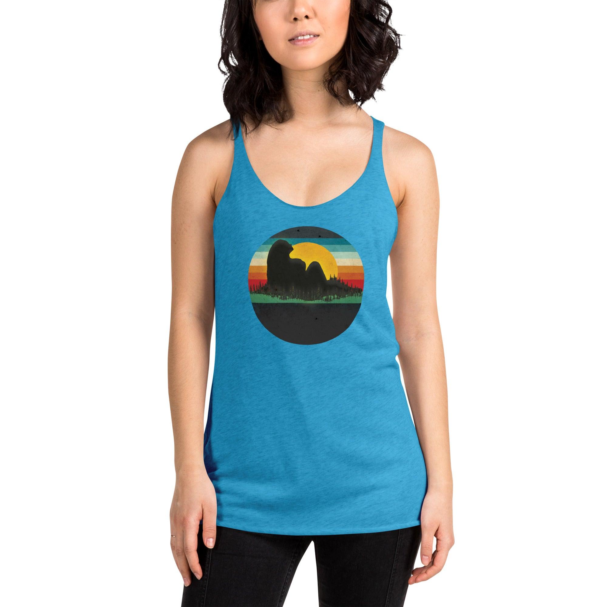 Beautiful Landscape Women's Racerback Tank VAWDesigns