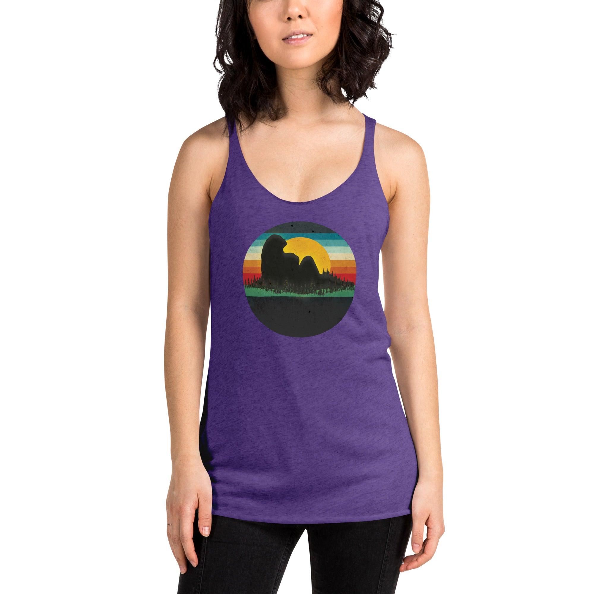 Beautiful Landscape Women's Racerback Tank VAWDesigns