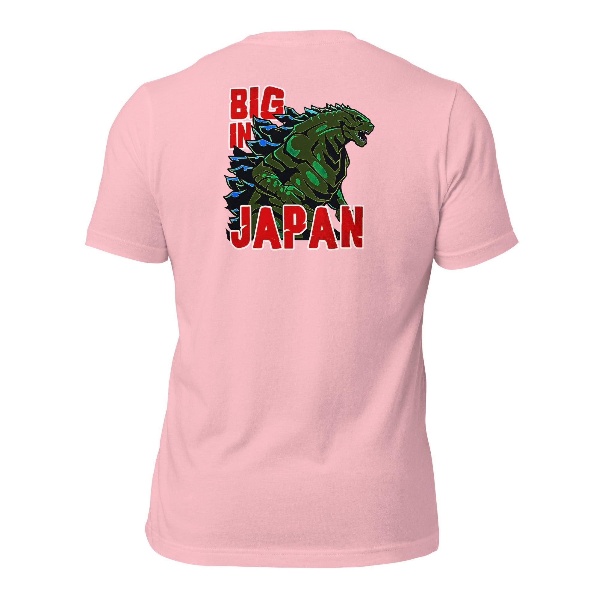 Big In Japan Unisex t-shirt (Back) VAWDesigns
