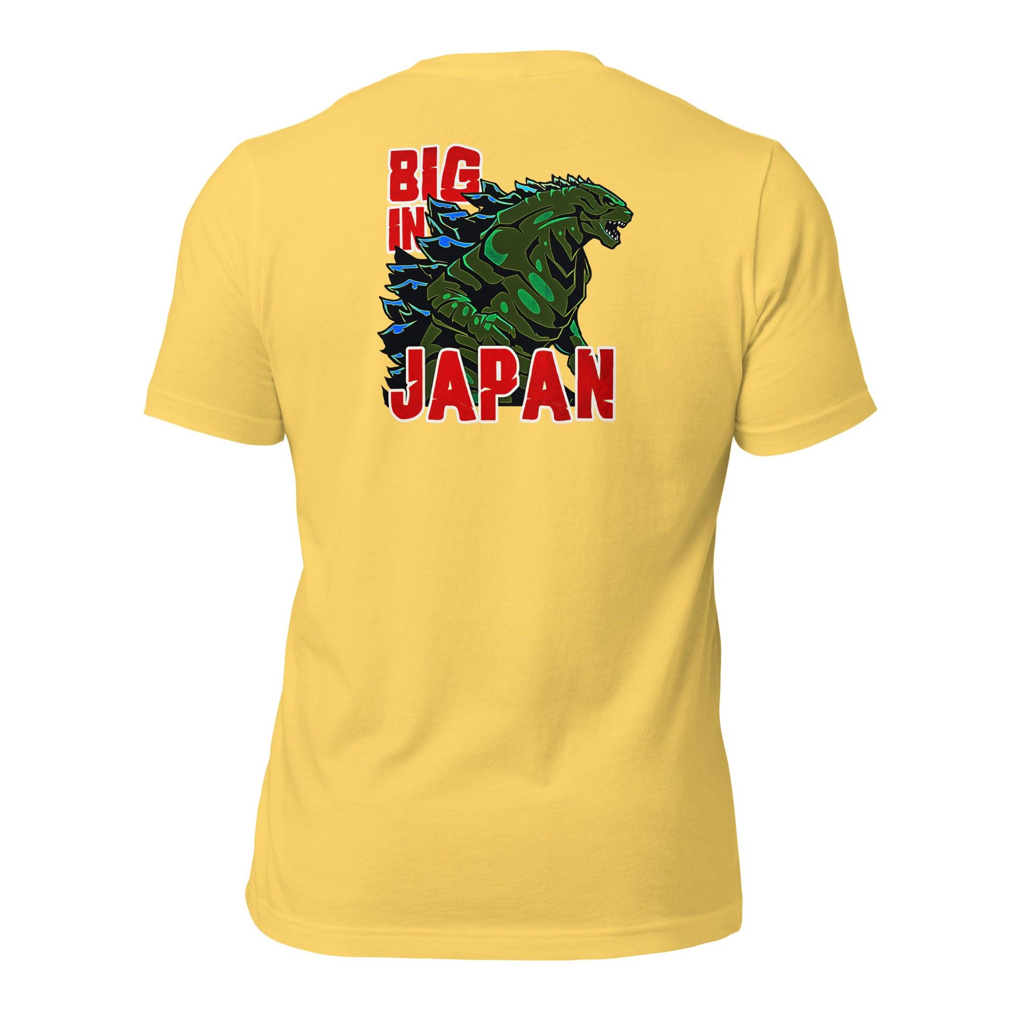 Big In Japan Unisex t-shirt (Back) VAWDesigns