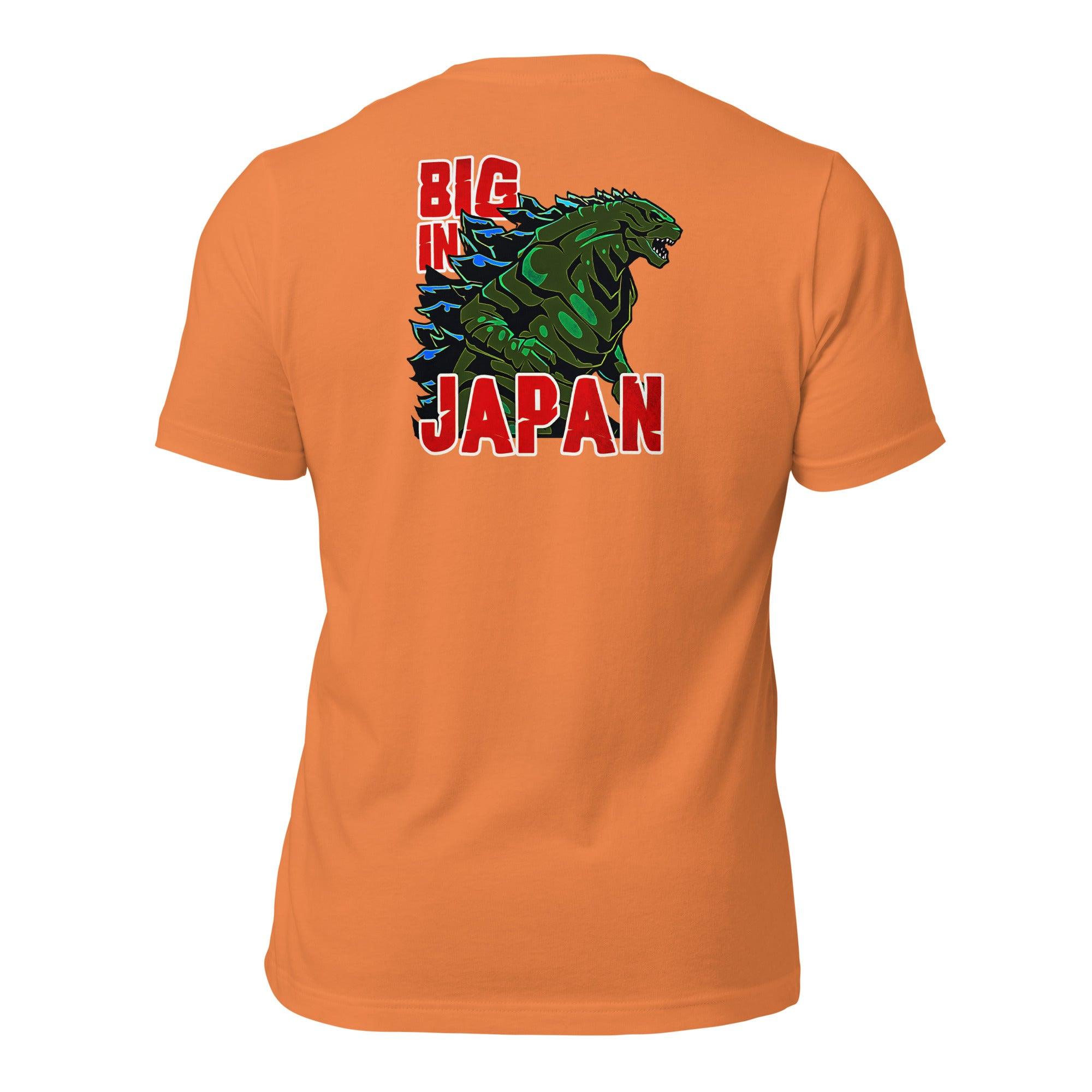 Big In Japan Unisex t-shirt (Back) VAWDesigns