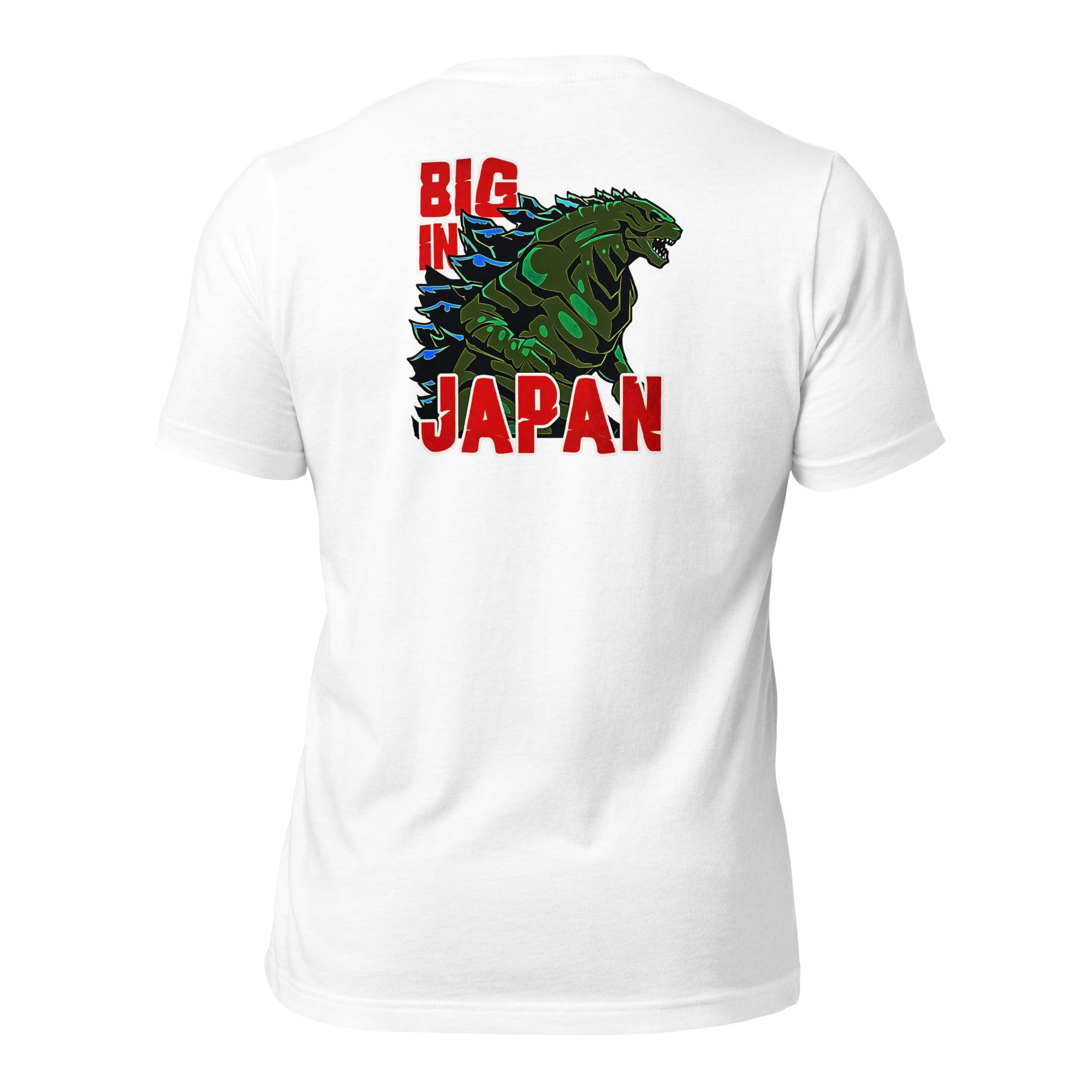 Big In Japan Unisex t-shirt (Back) VAWDesigns
