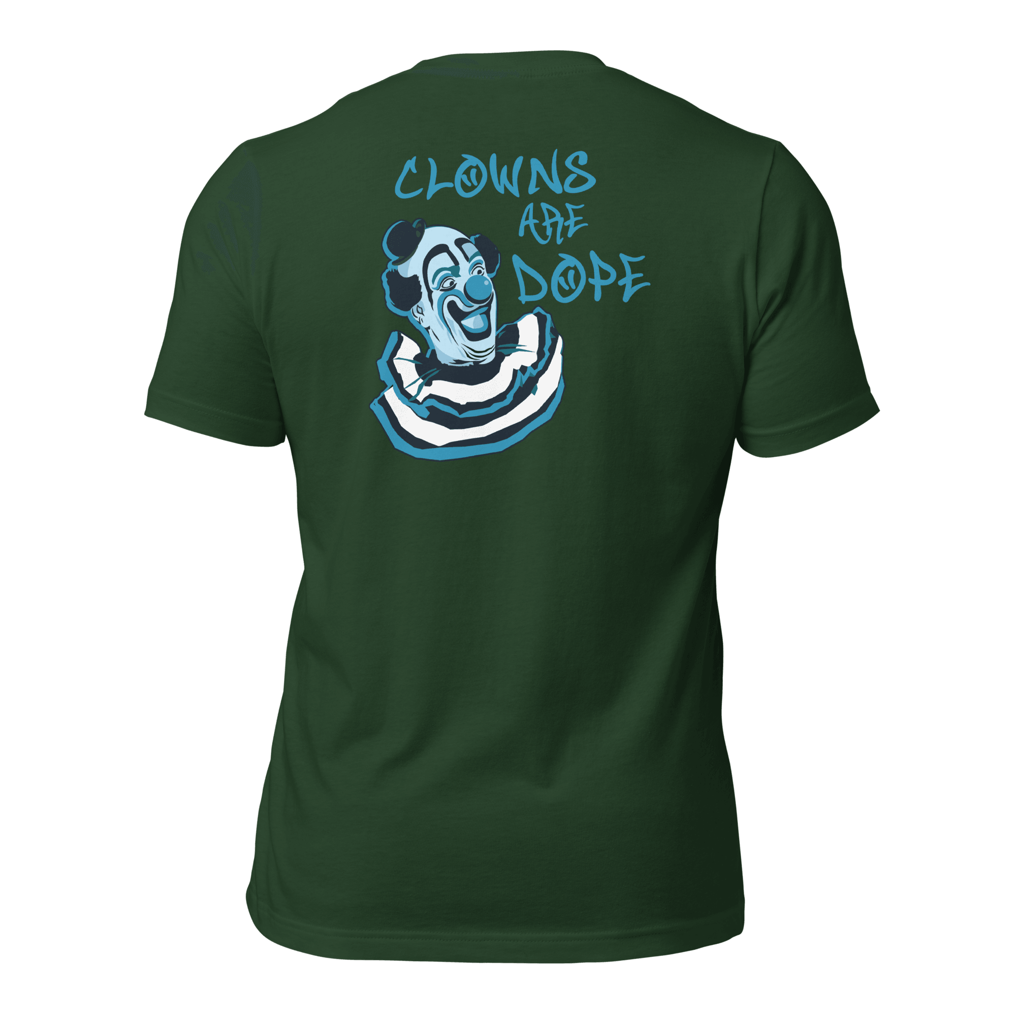 Clowns Are Dope Unisex (BACK) t-shirt VAWDesigns