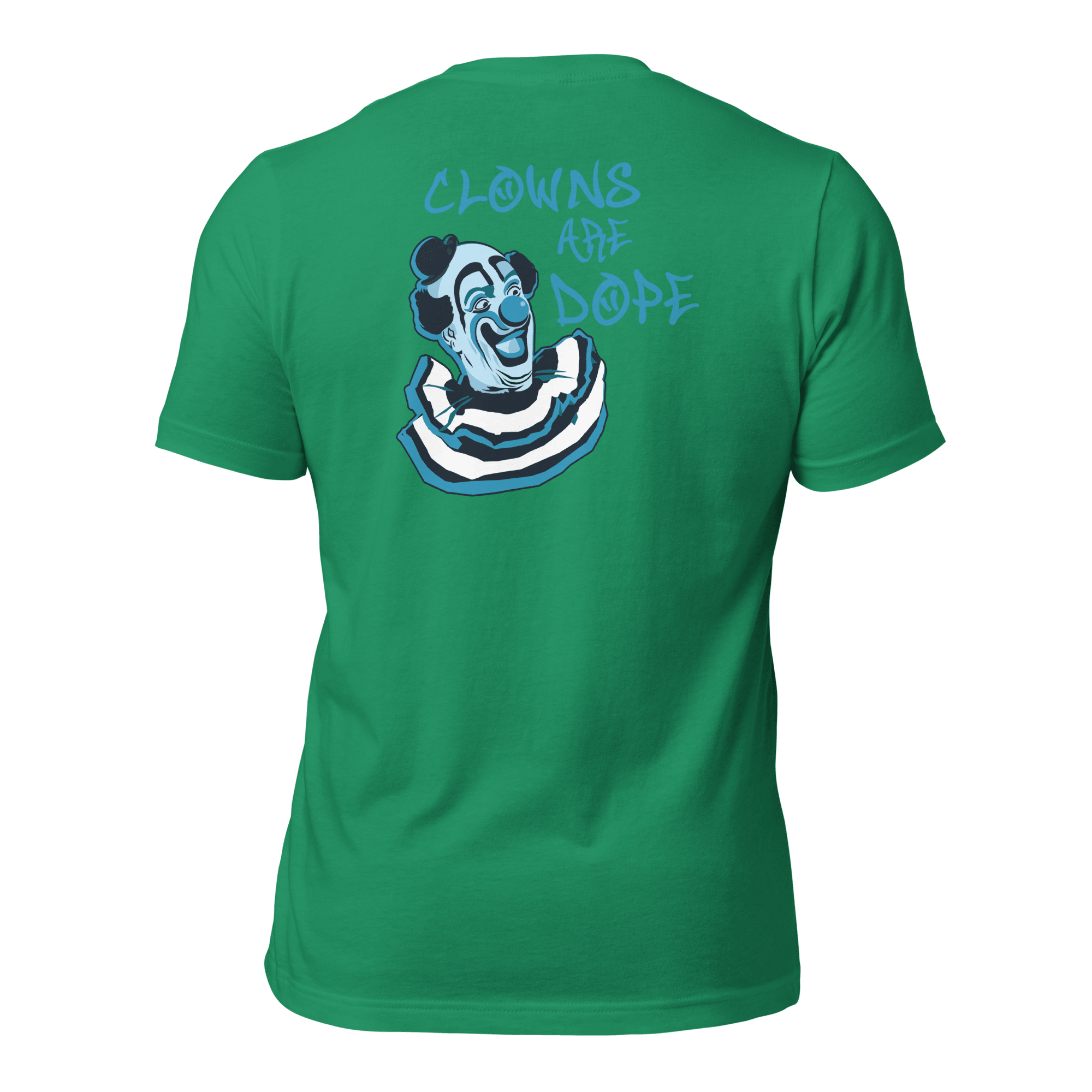 Clowns Are Dope Unisex (BACK) t-shirt VAWDesigns