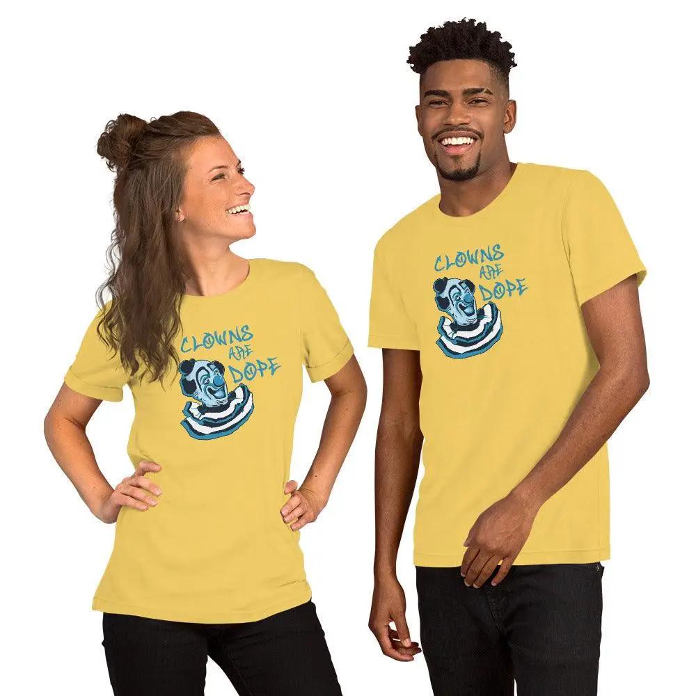 Clowns Are Dope Unisex t-shirt VAWDesigns