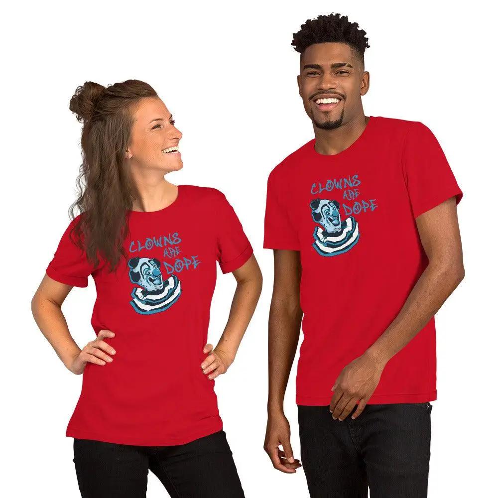 Clowns Are Dope Unisex t-shirt VAWDesigns