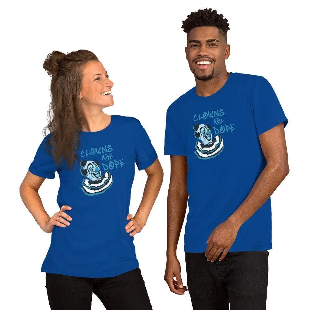 Clowns Are Dope Unisex t-shirt VAWDesigns