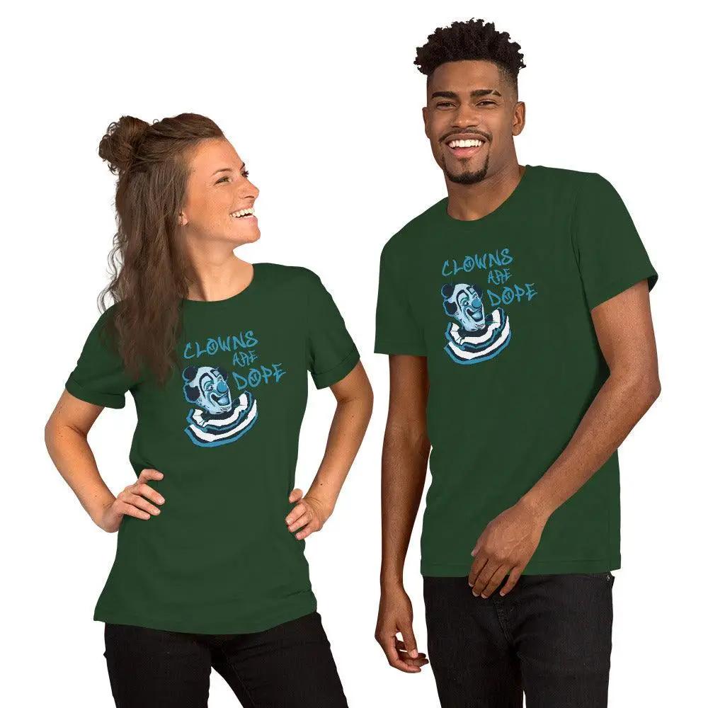 Clowns Are Dope Unisex t-shirt VAWDesigns