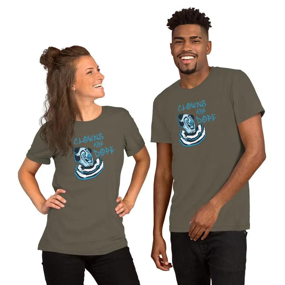 Clowns Are Dope Unisex t-shirt VAWDesigns